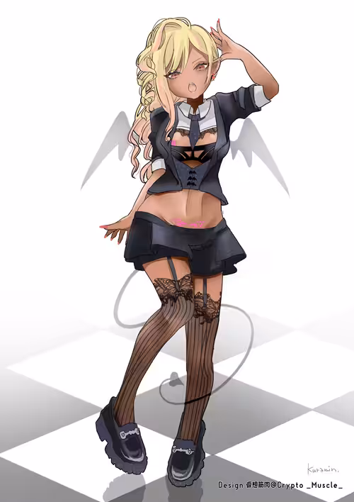 concept cafe girl collection: つよつよさきゅばすわーるど