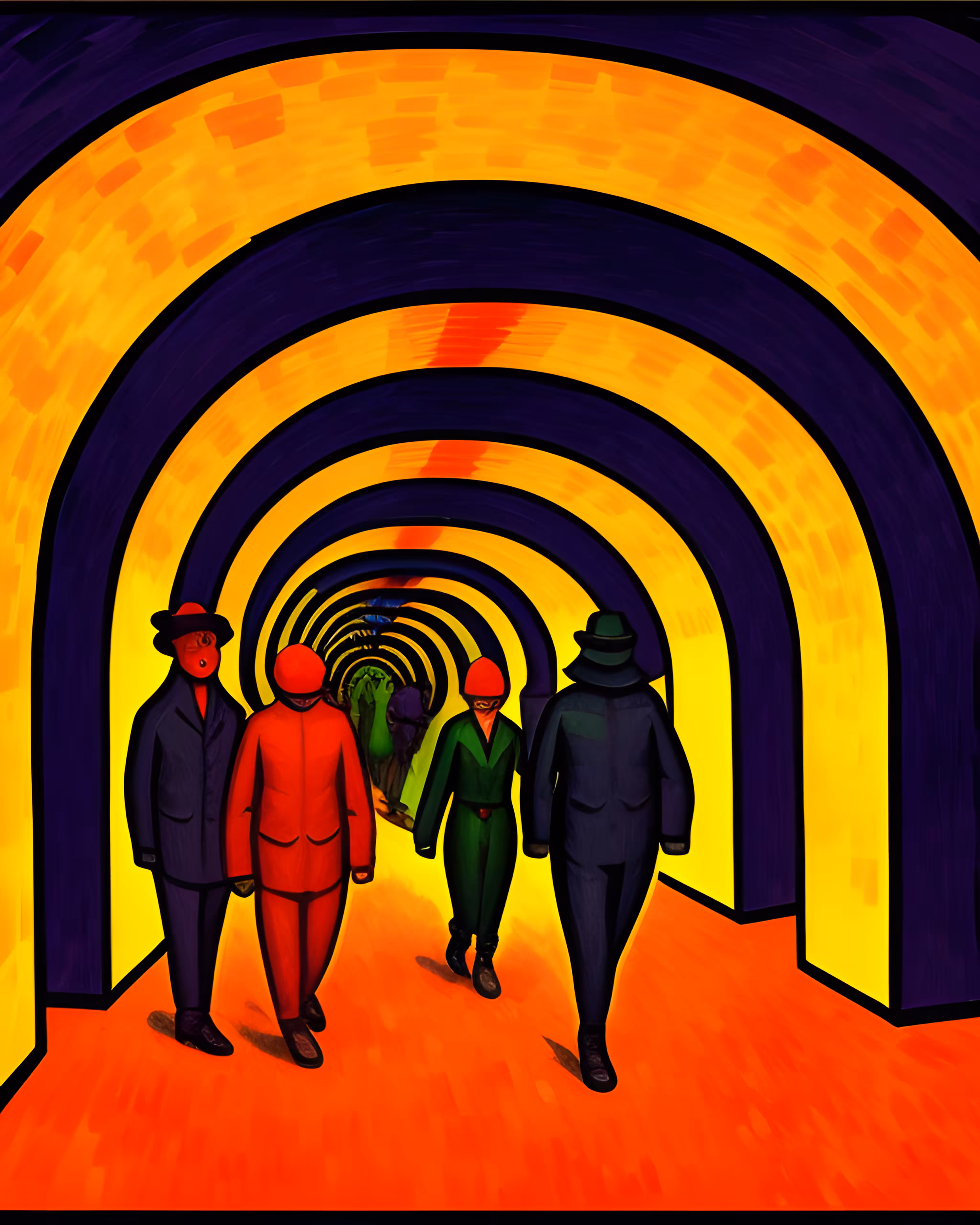 Tunnel People No. 3