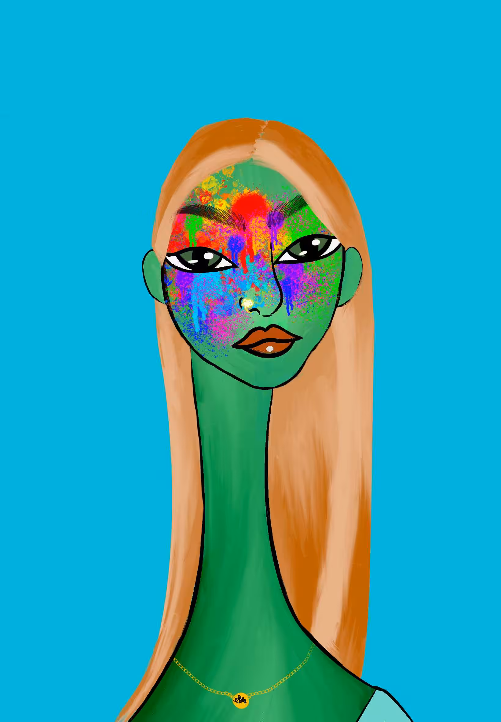 Long Neckie Ladies: Long Neckie Lady #1403
