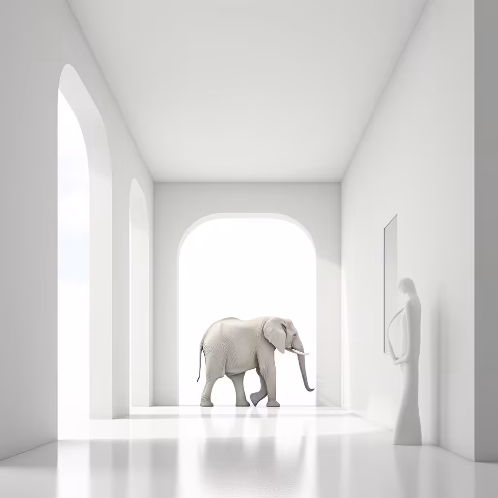 WHITE MINiMALIST #1
