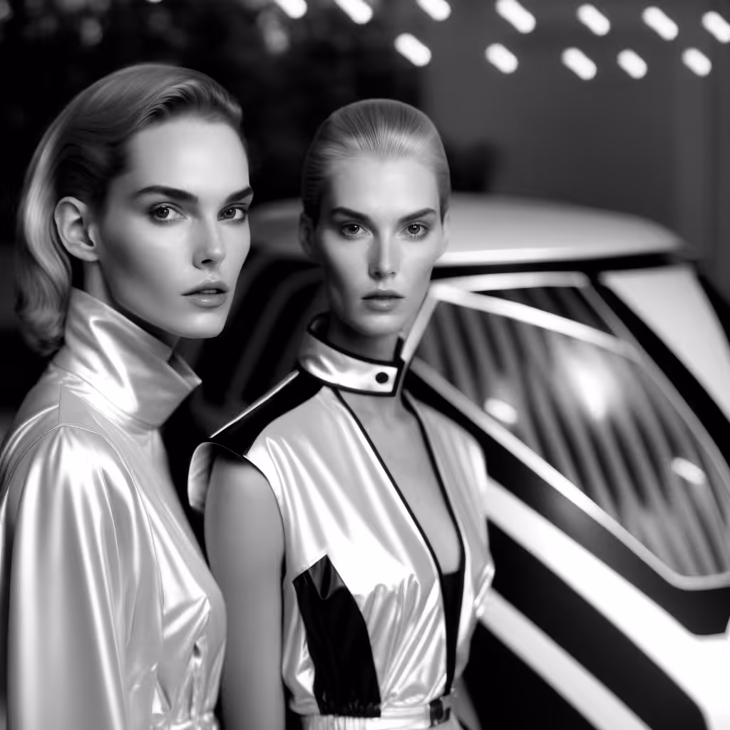 Fashion Couple B&W