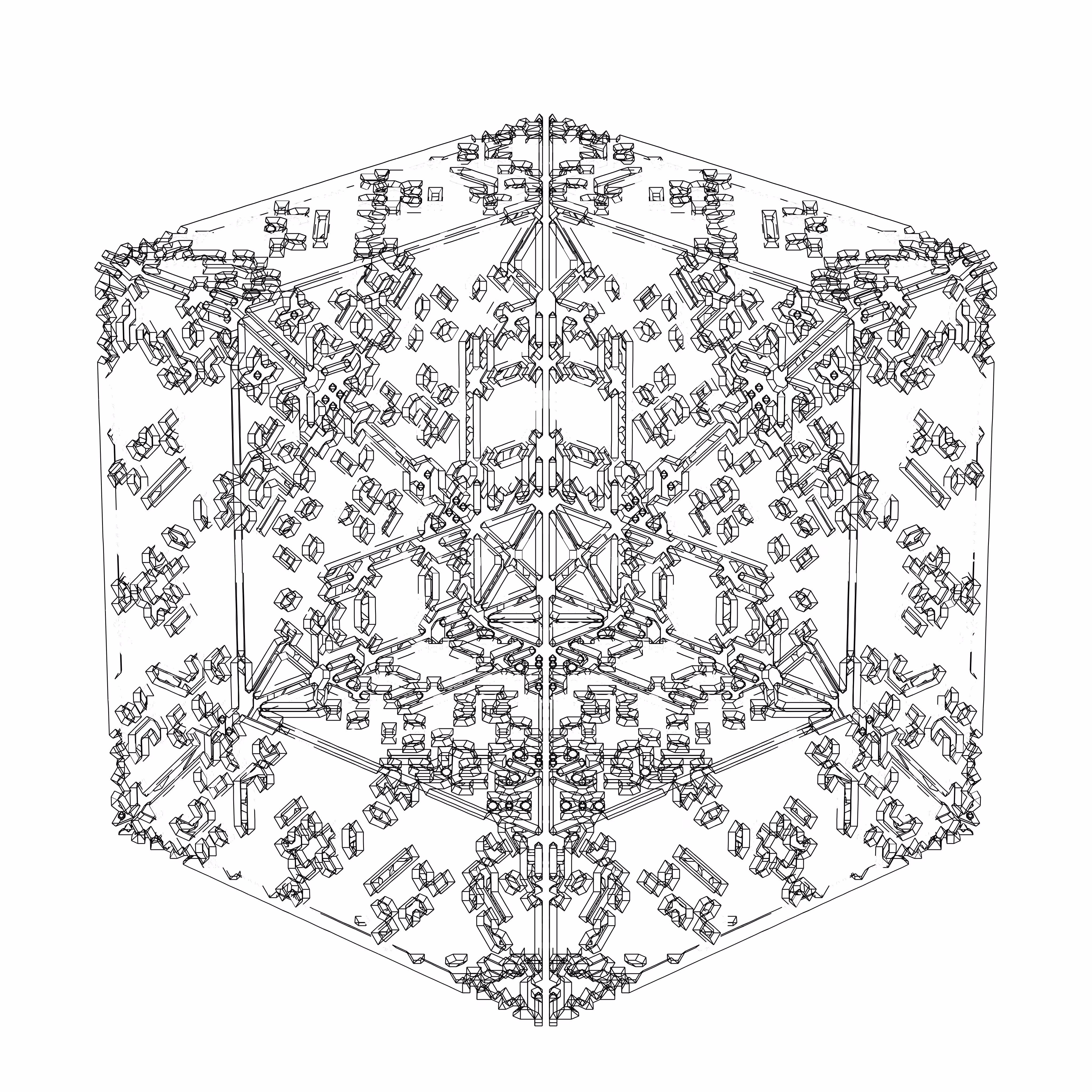 LL21 Alien Art Cube #978
