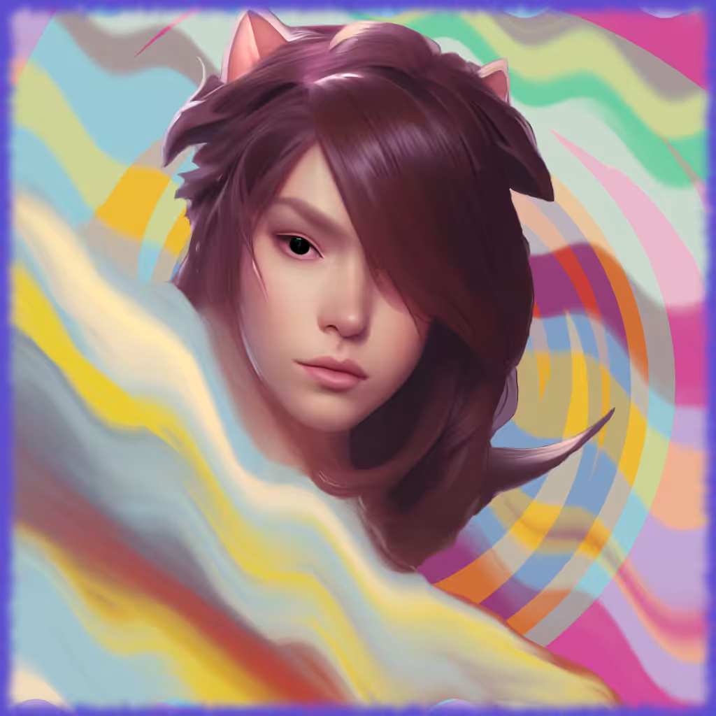 Сat rainbow