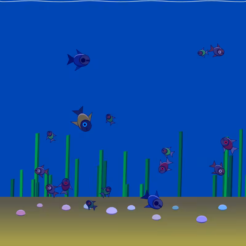 Underwater Schooling #8
