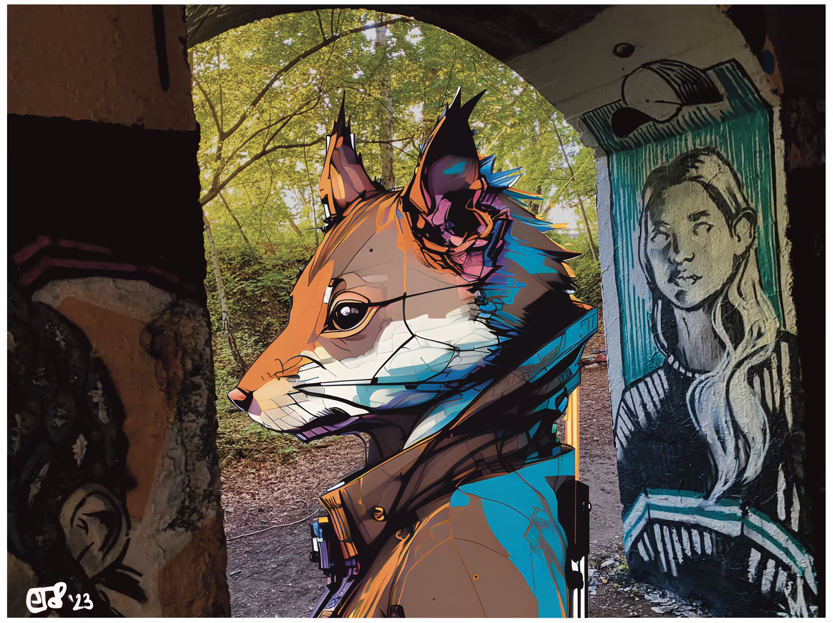 Sam Inkpunk Squirrel