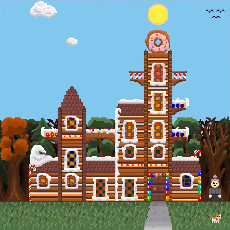 2D Mansion Candy House #37