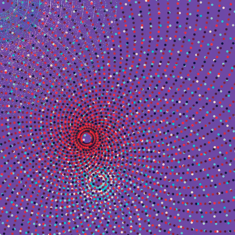 Dot and Spiral #3
