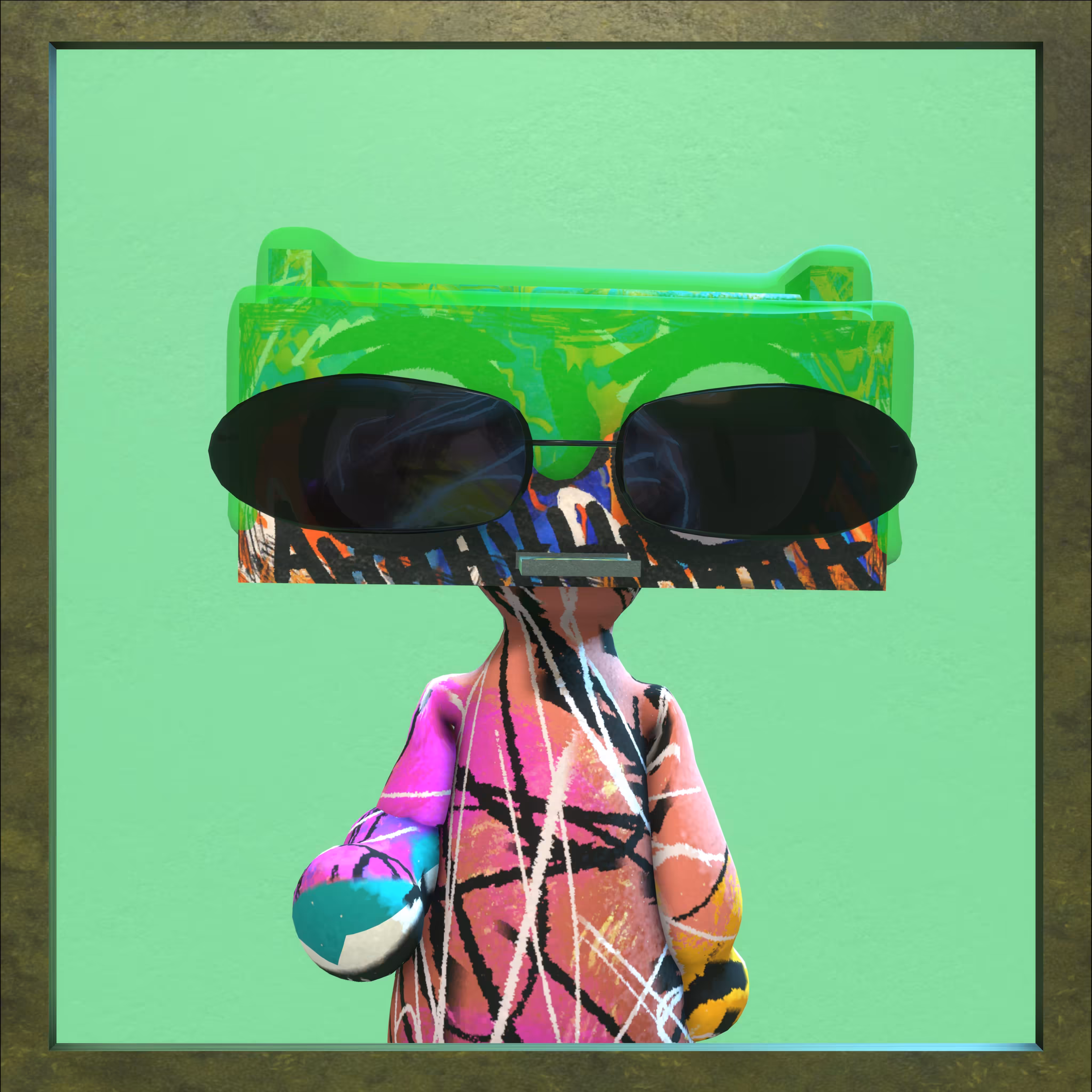 Boomboxhead #90