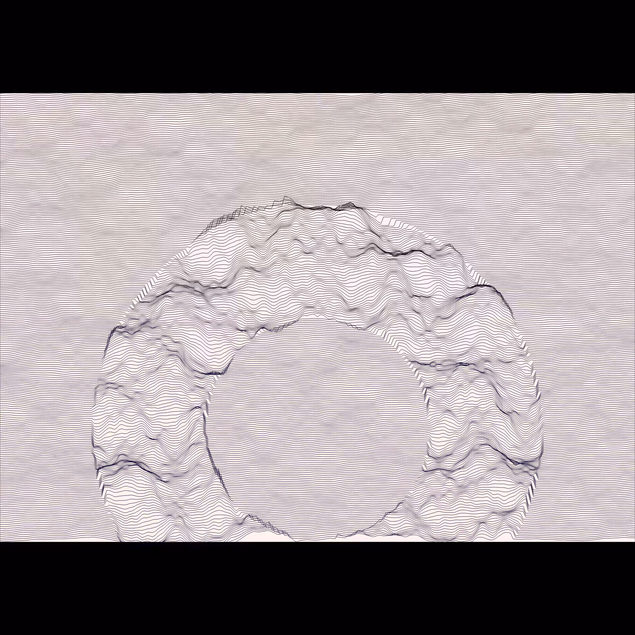 Waves Circle (For Plotter) #60