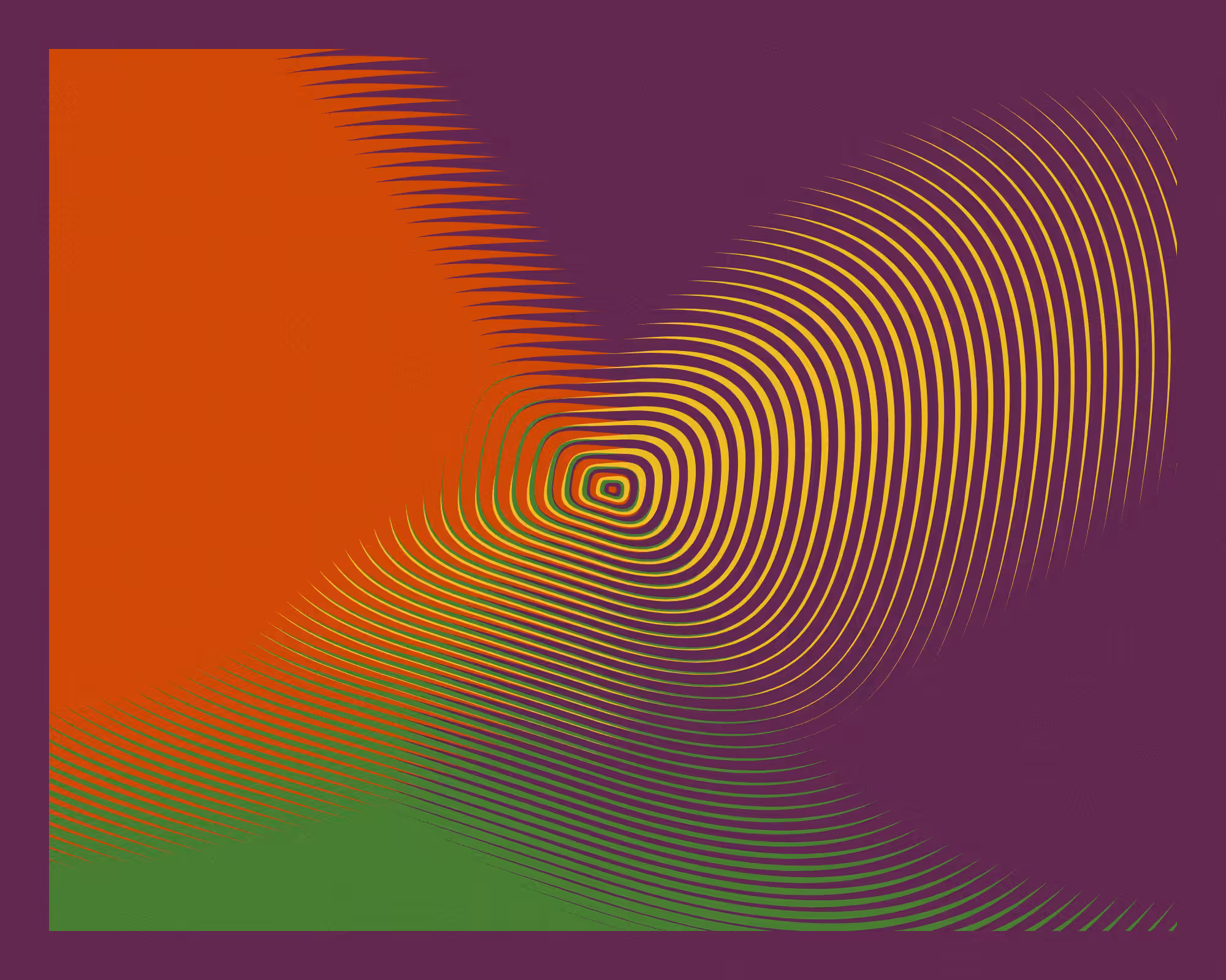 Alternating bands of color #164