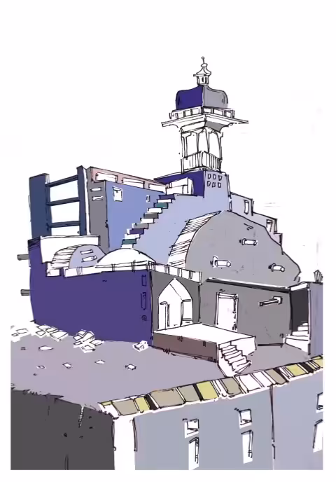 Rocky palace