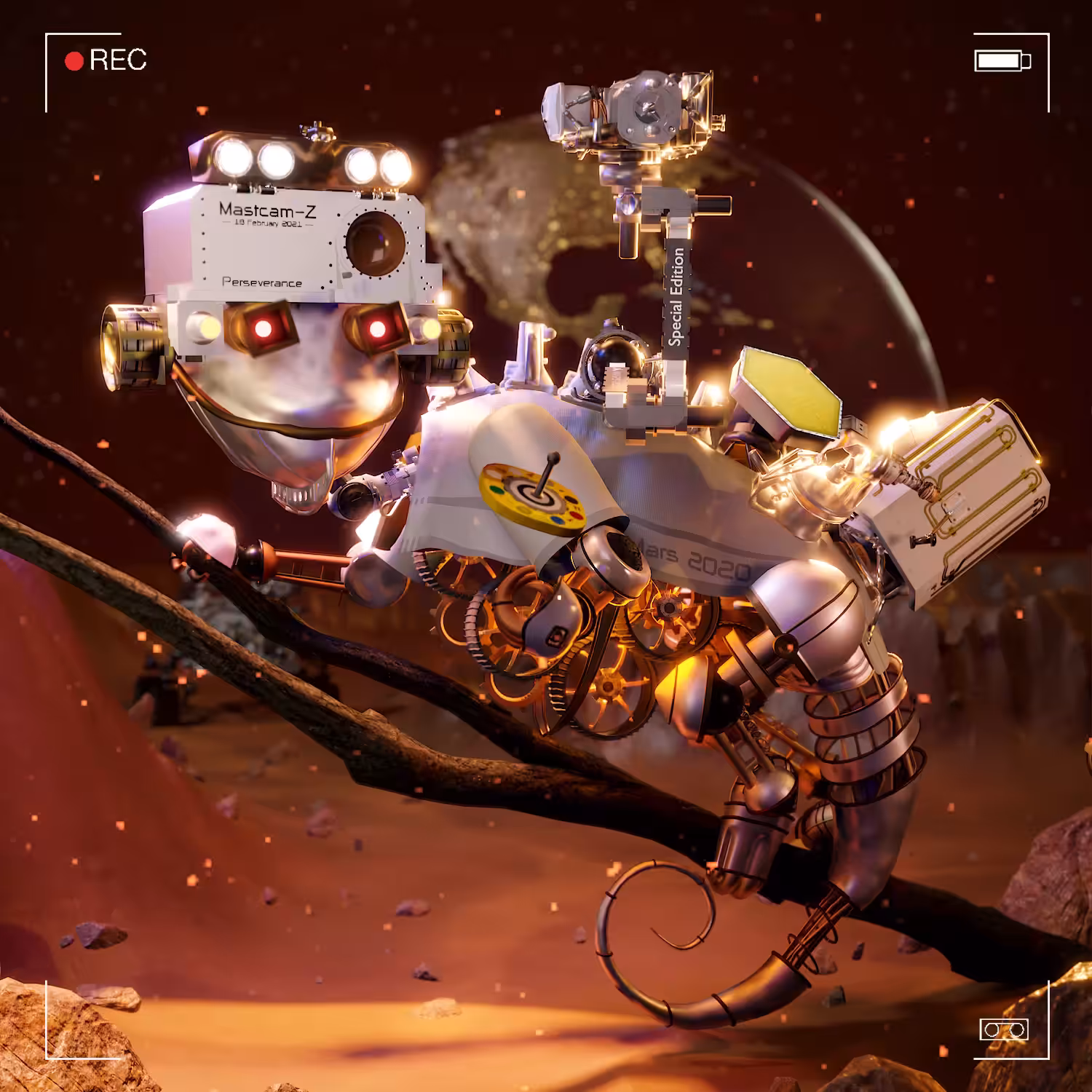 CHAMELEON.NO.90 - Perseverance - Life on Mars