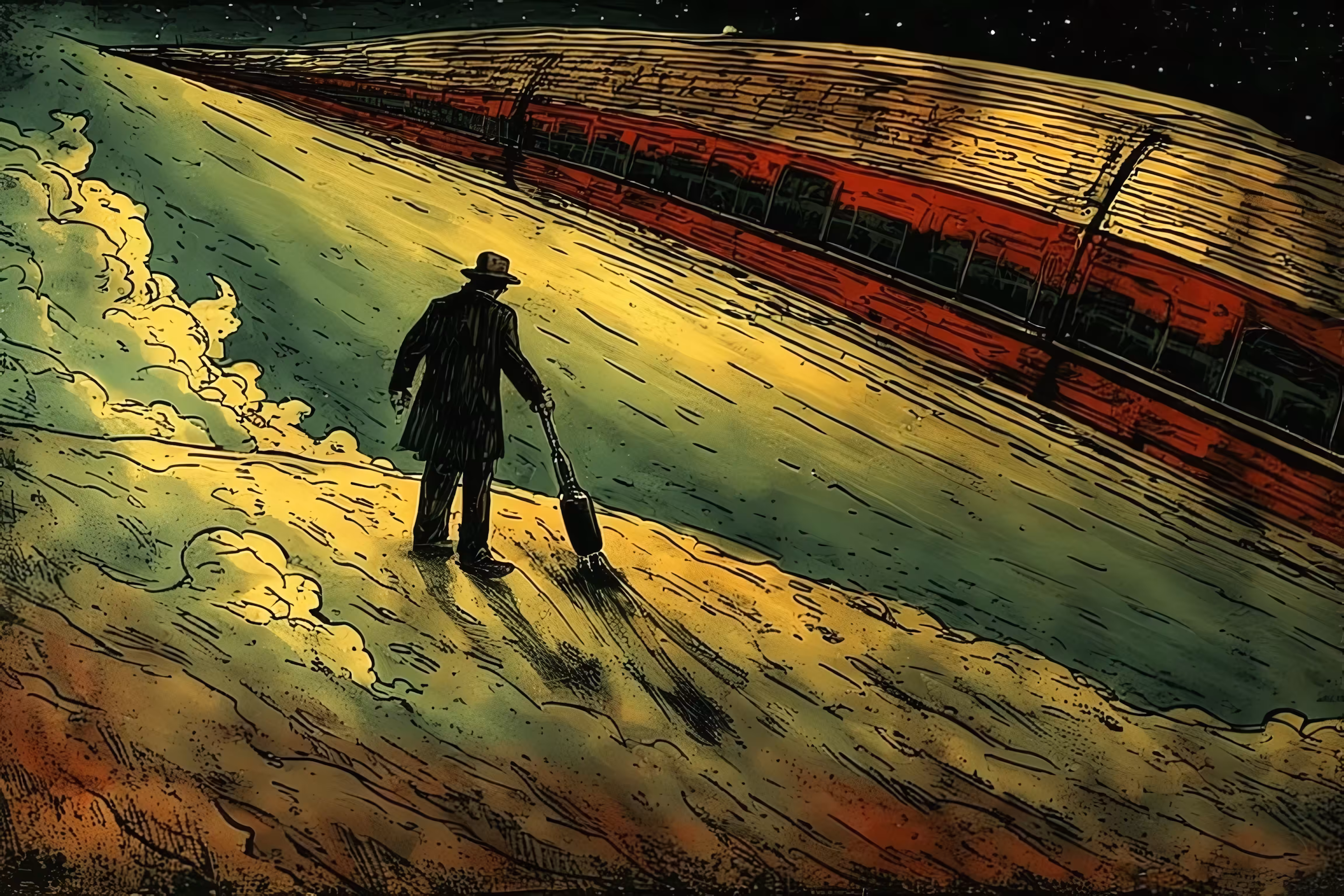 365 Brushstrokes of the Future: The Last Express