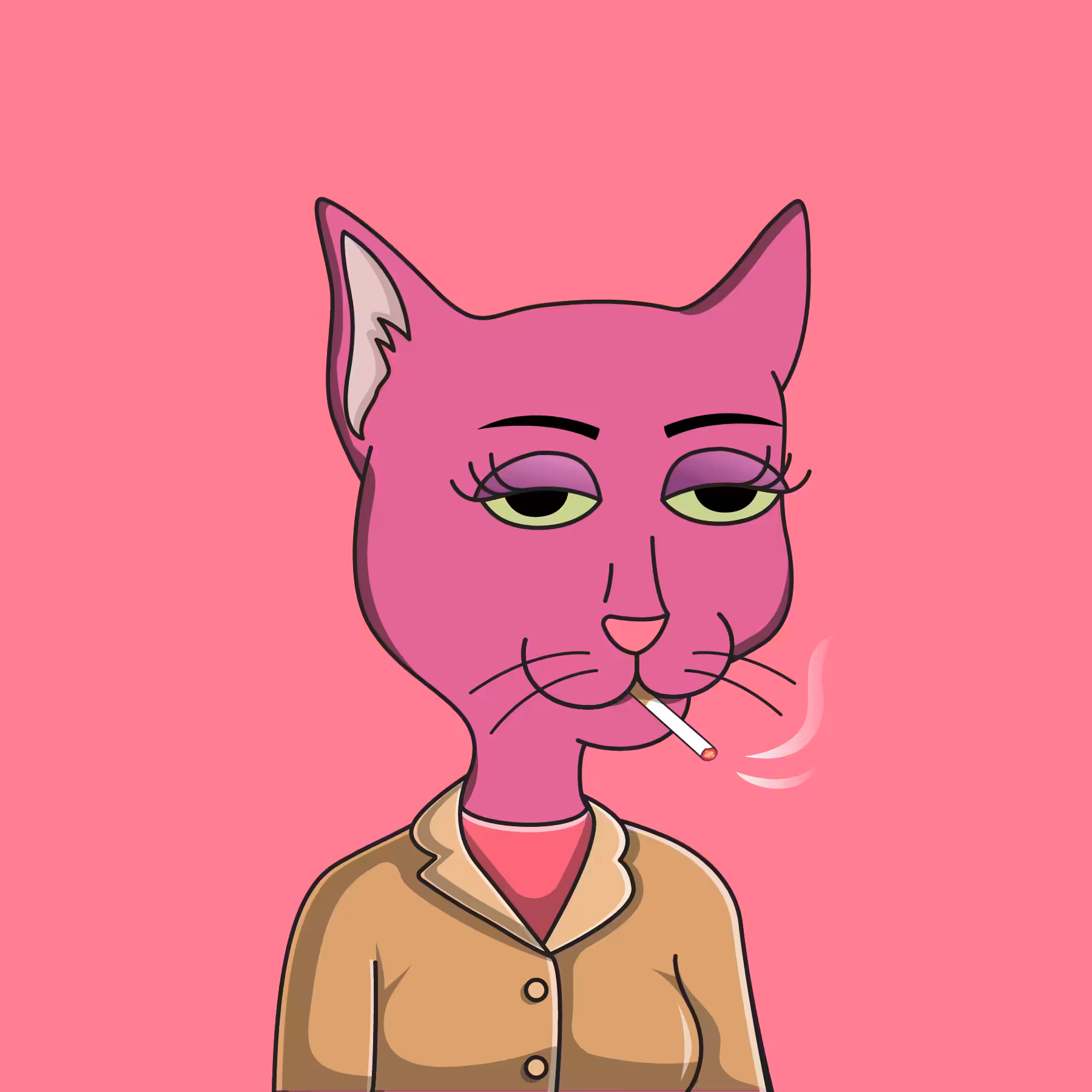 Girl Cat #523