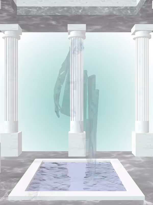HeavenComputer: The Fading Indifferent Radioactive Aqua Woman #3043