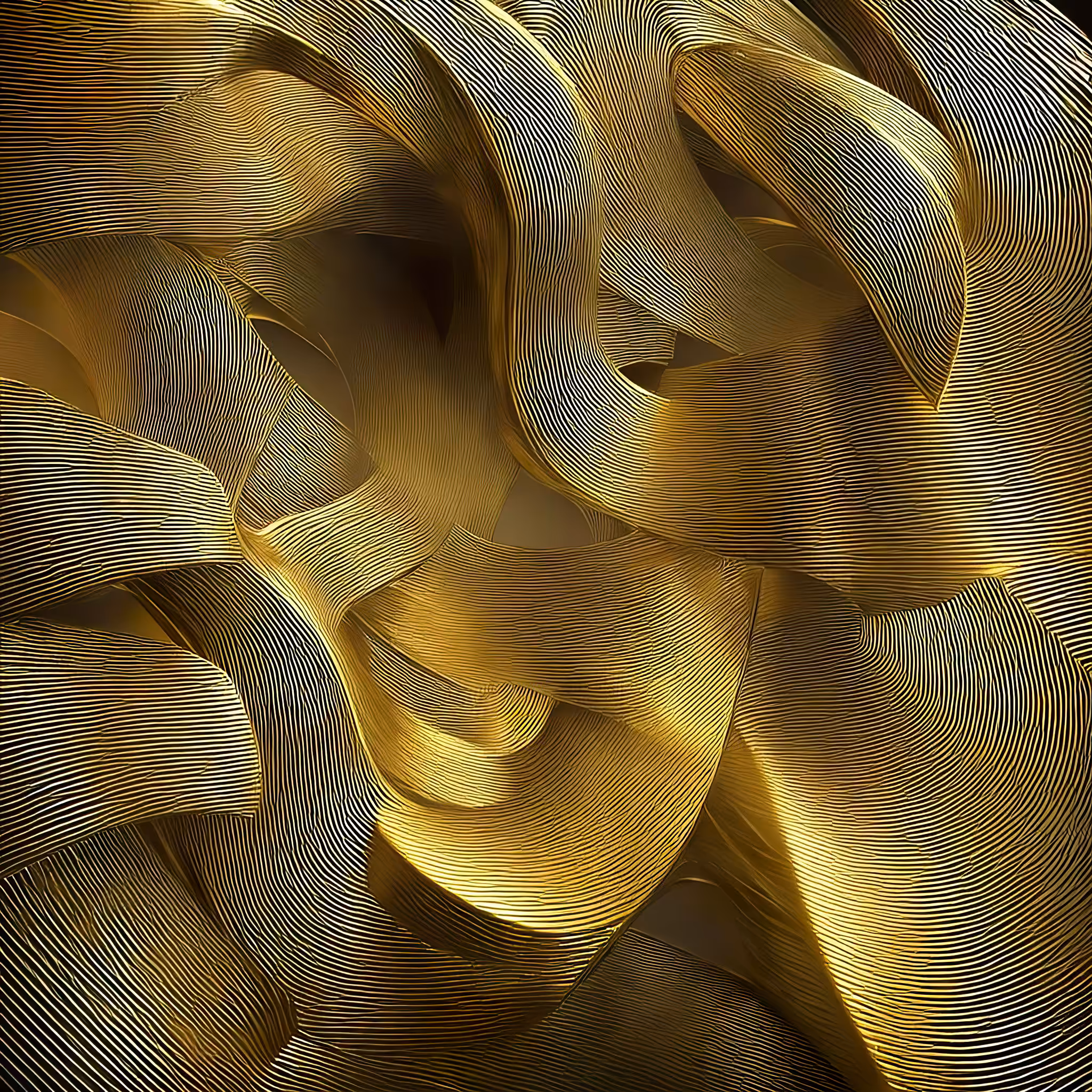 Golden Fibers #12