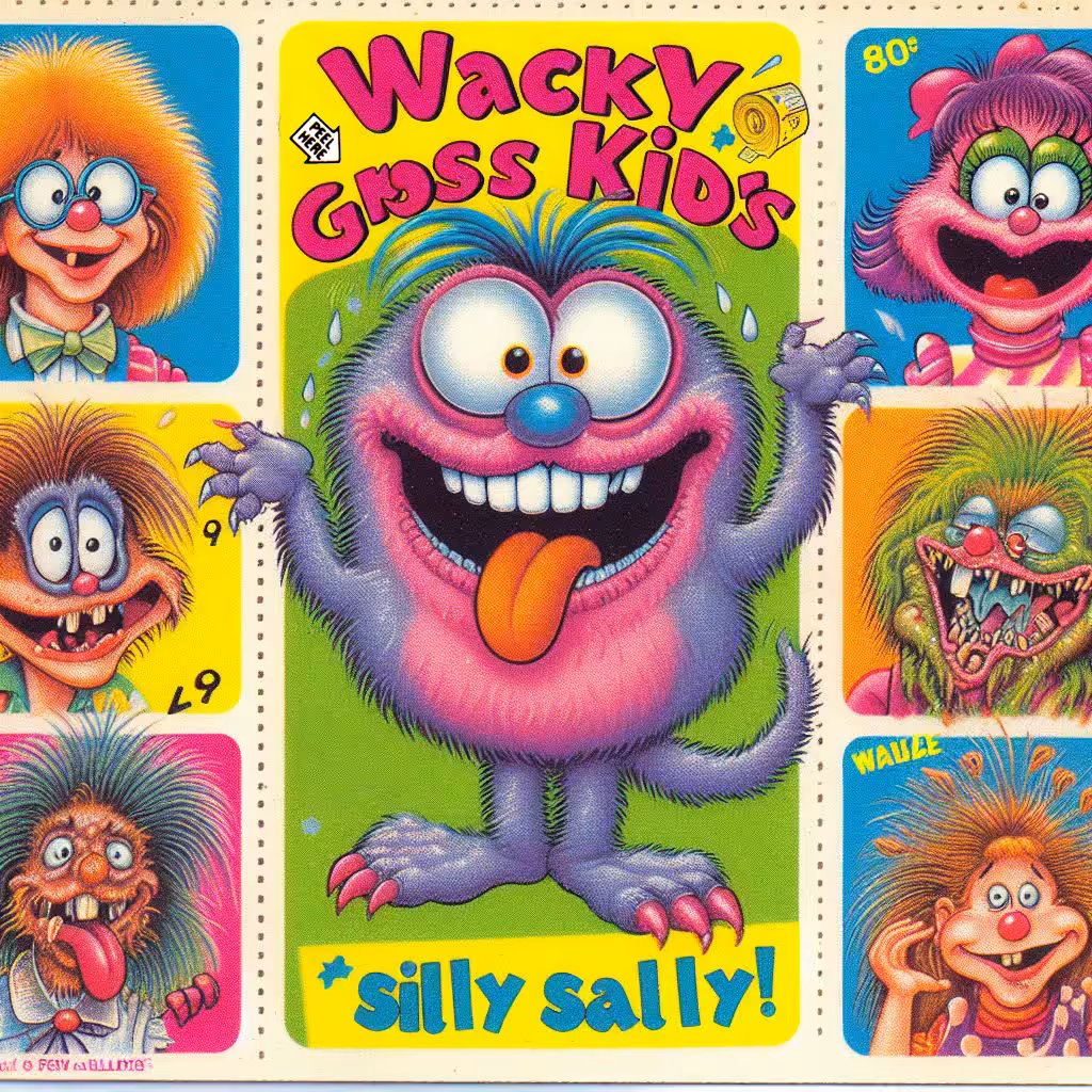 Wacky Gross Kids - Series 1 - 5a