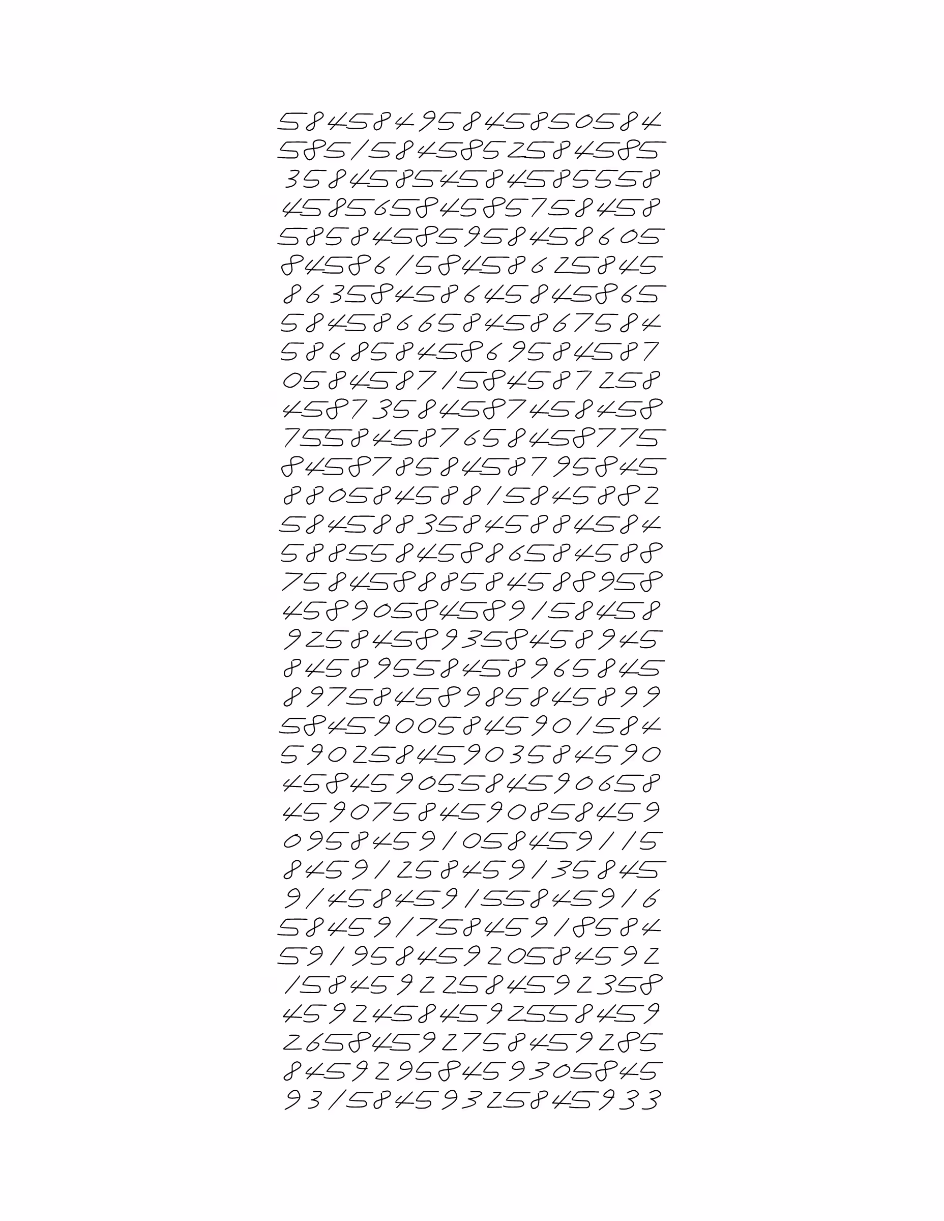Endless (5,607,250 to Infinity) #807