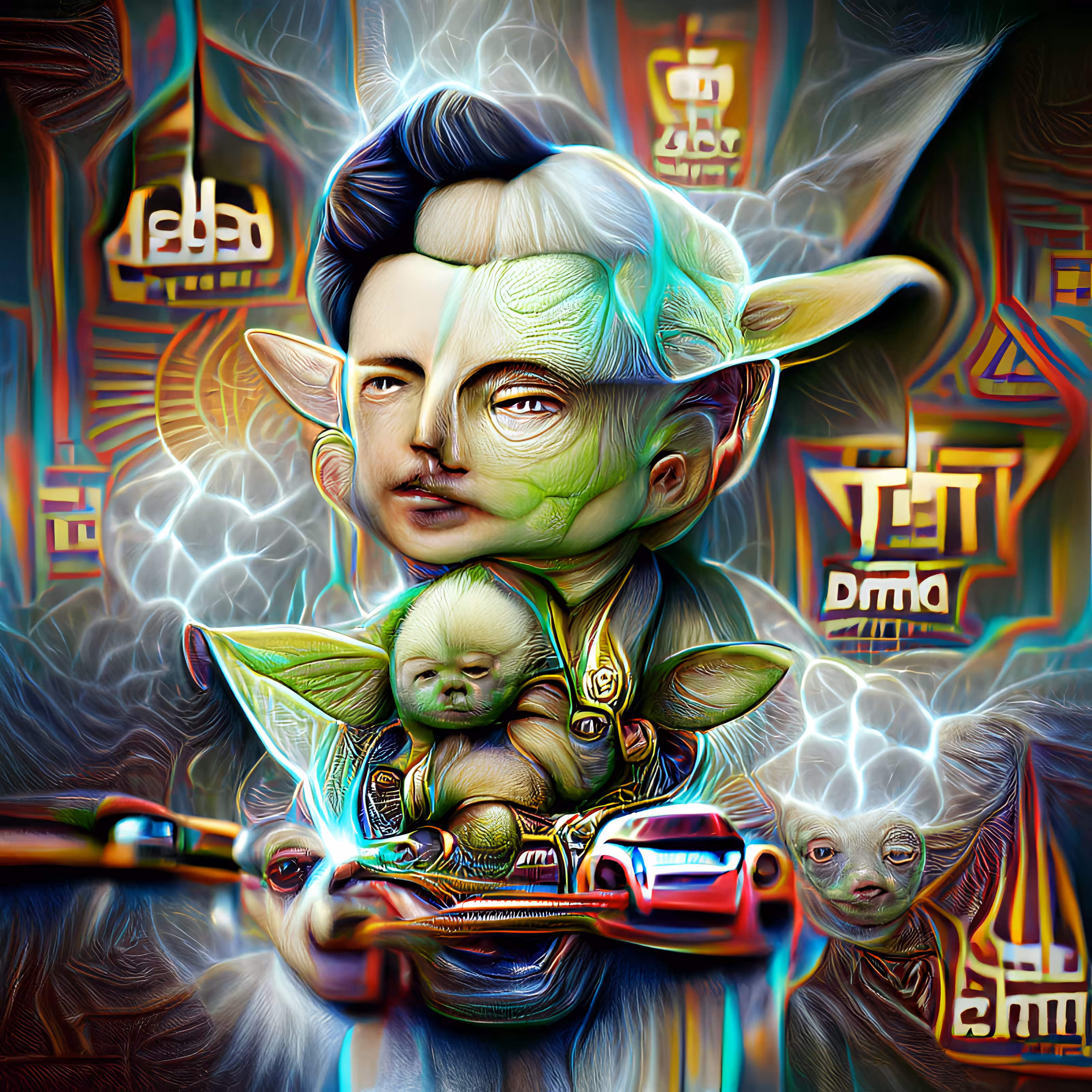 DMT Promo Album: DMT Baby Yoda Dogefather