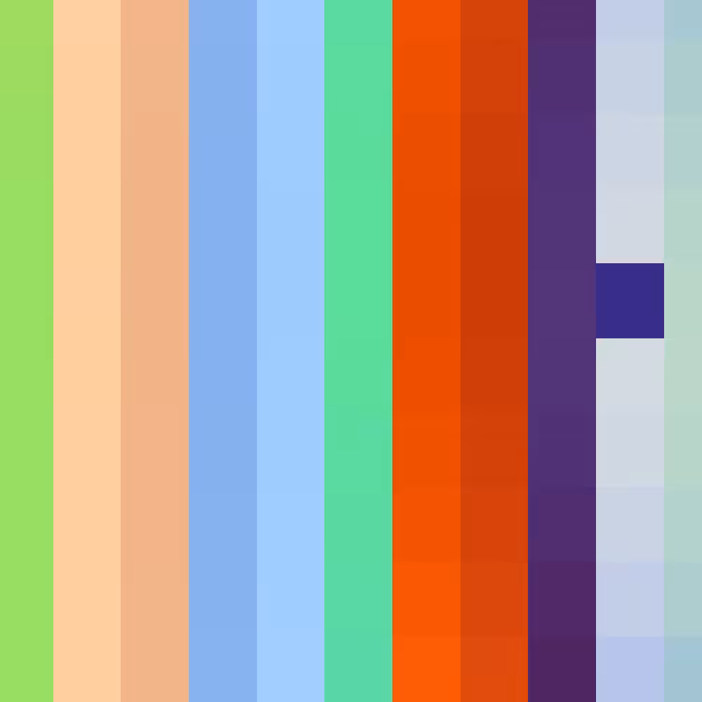 Pixelated Color Study #3