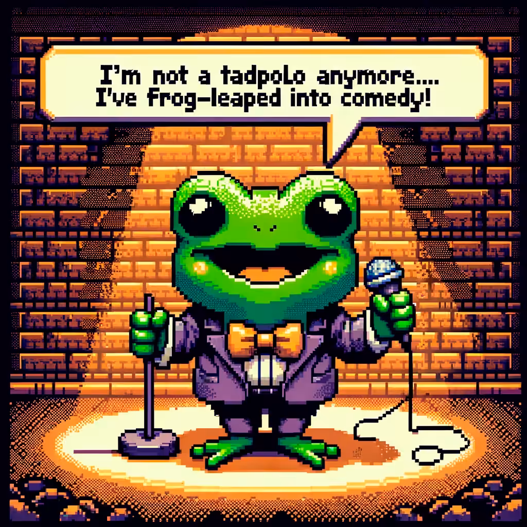 Froggy Stand-Up - A Leap into Laughter