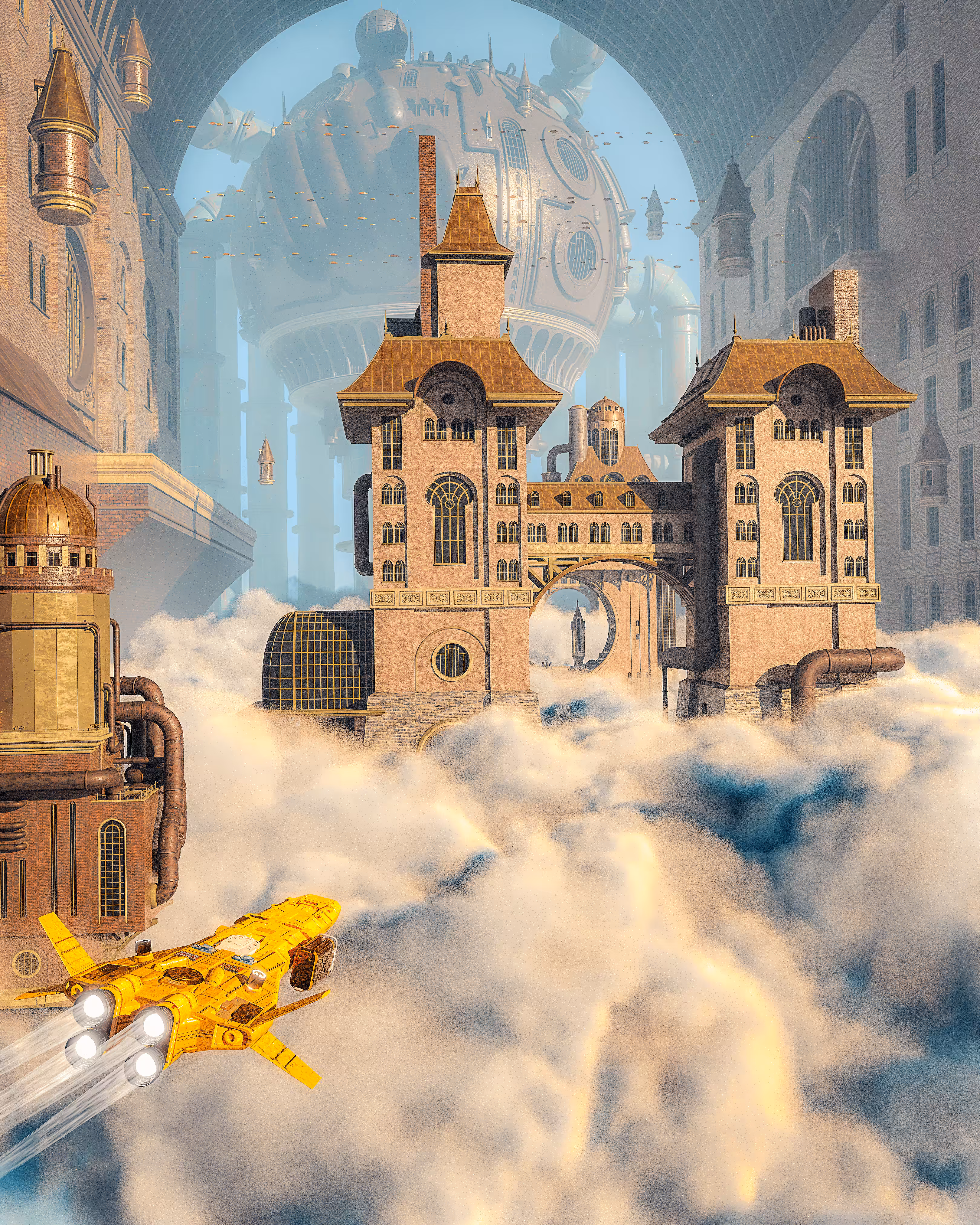 SalvoIn3D Daily Renders: FULL STEAM AHEAD-Day #330