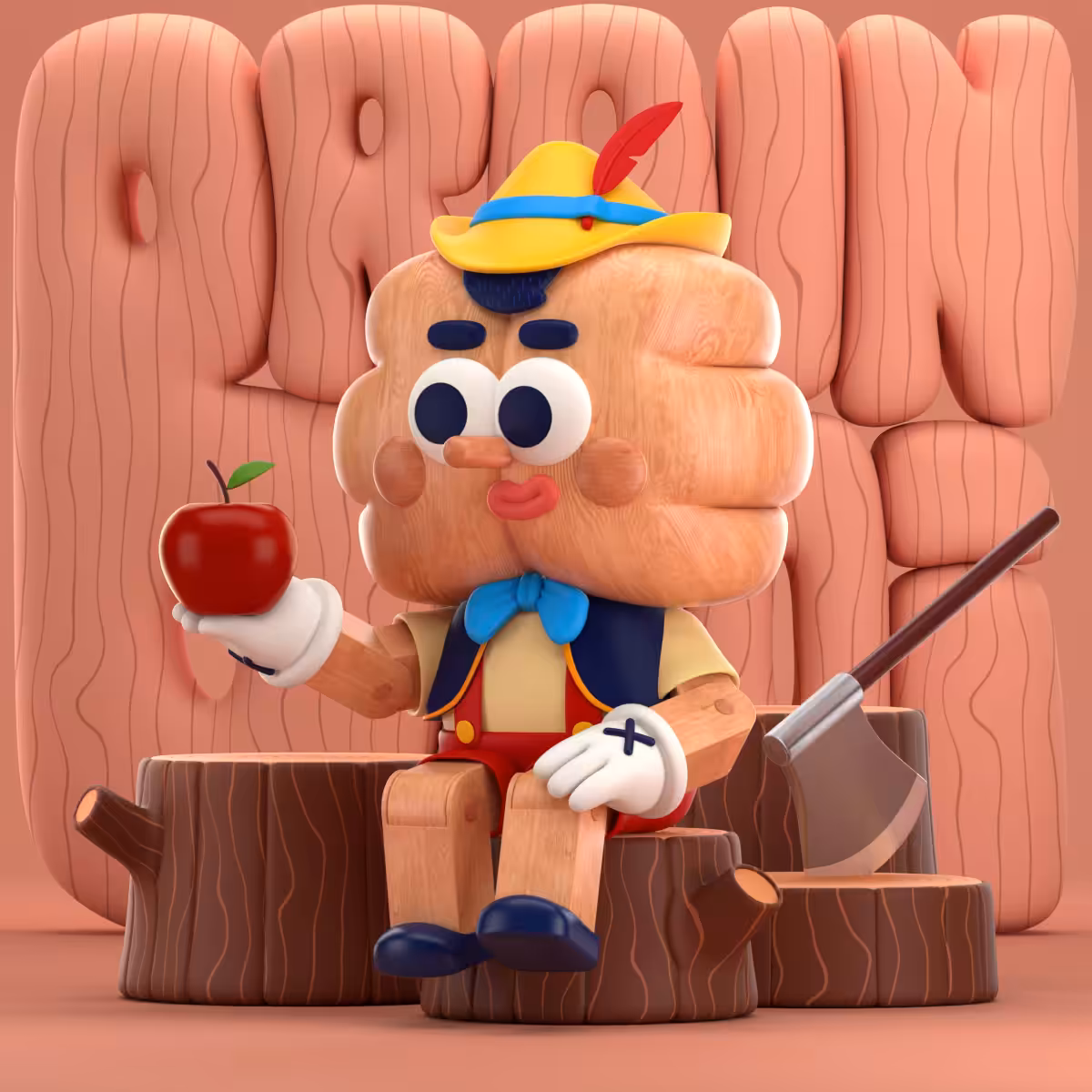 Woody Brain Boi