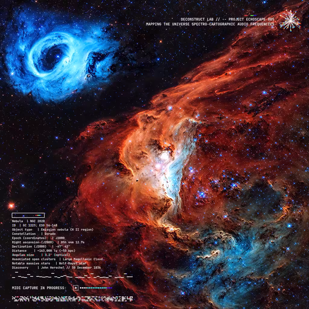 ECHOSCAPE 005 //- NGC 2020 Cosmic Reef Nebula
