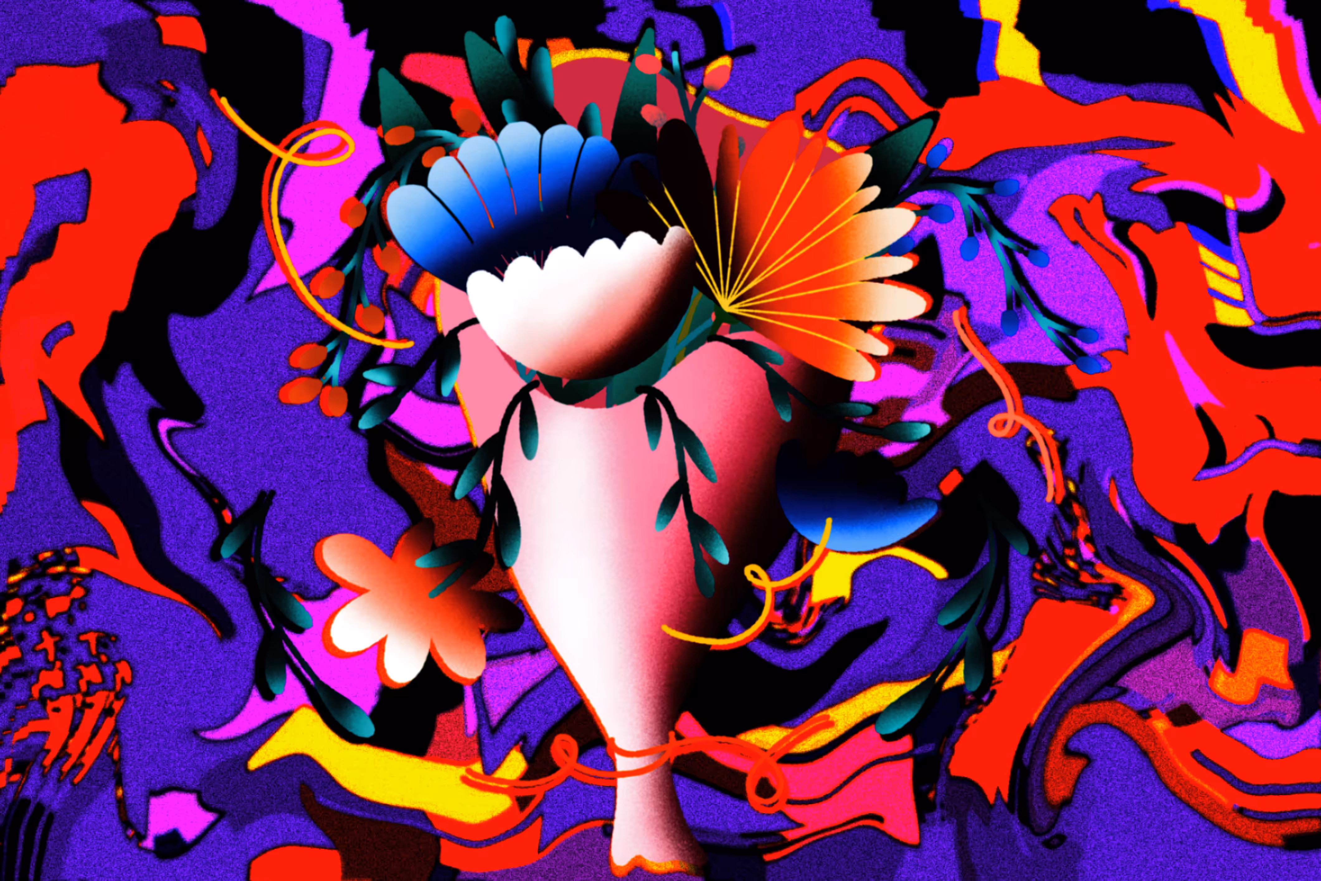 Synthetic Vase