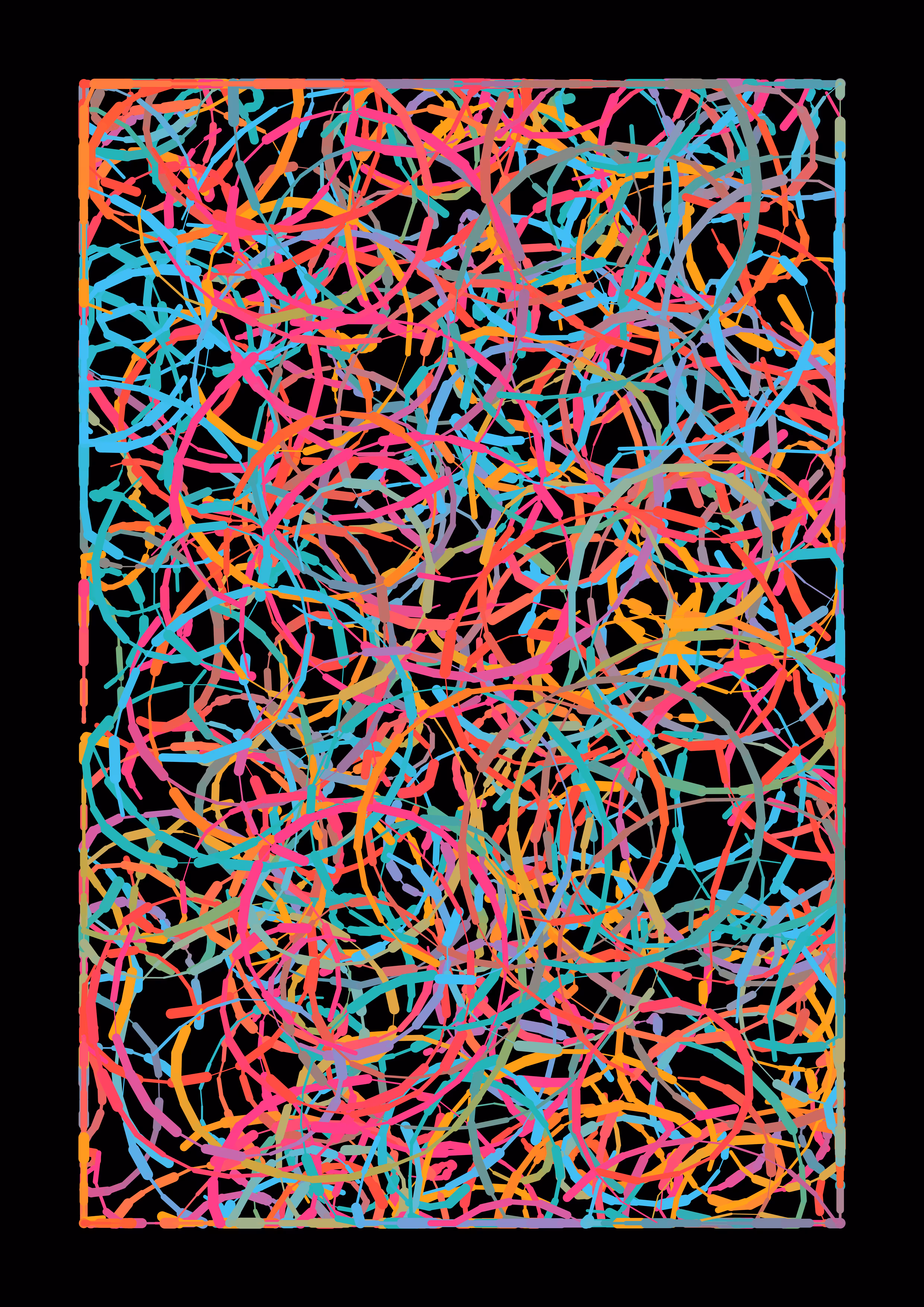 Code & Art: Confetti Storm #2