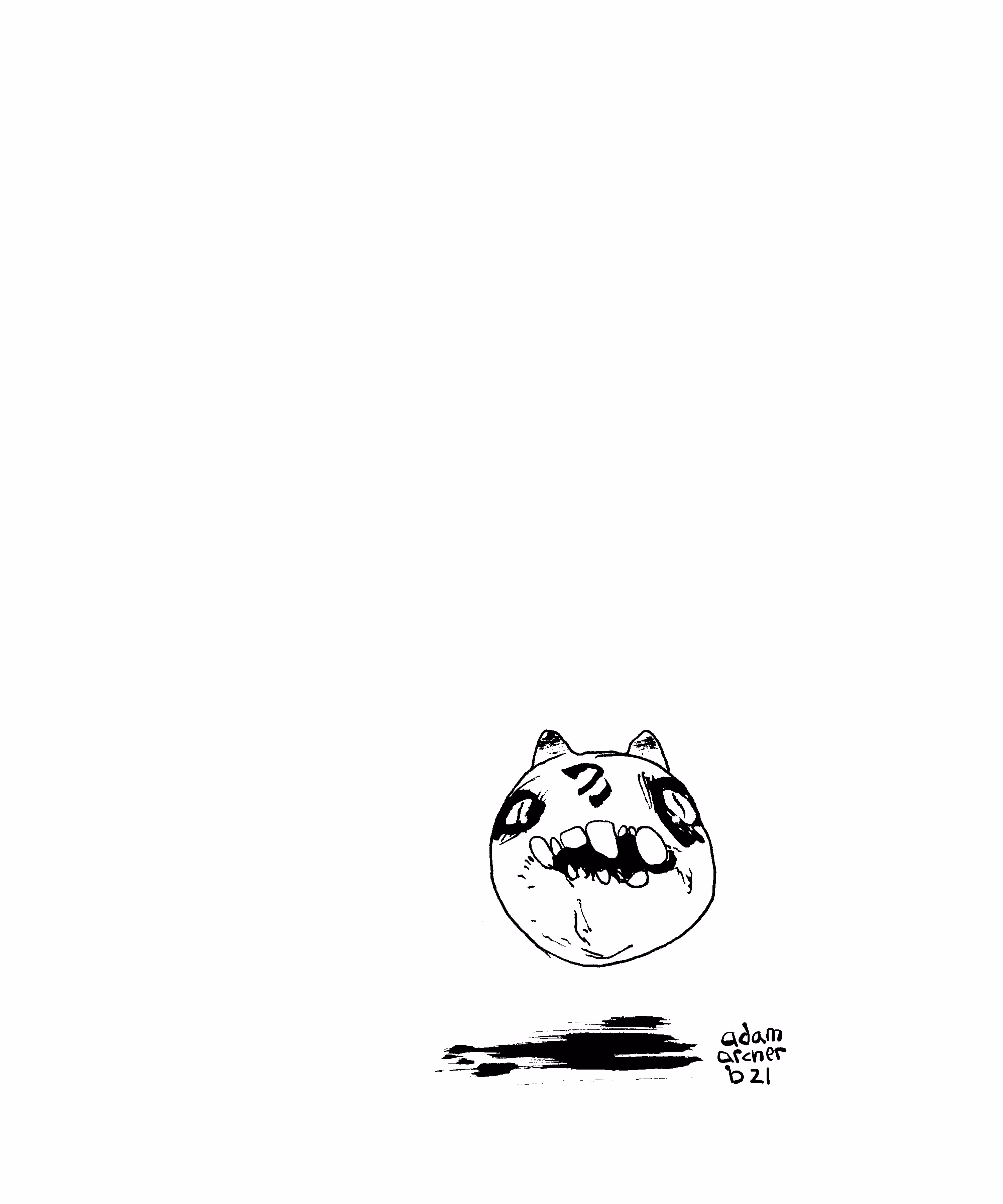 adam archer's doodles: black series 021