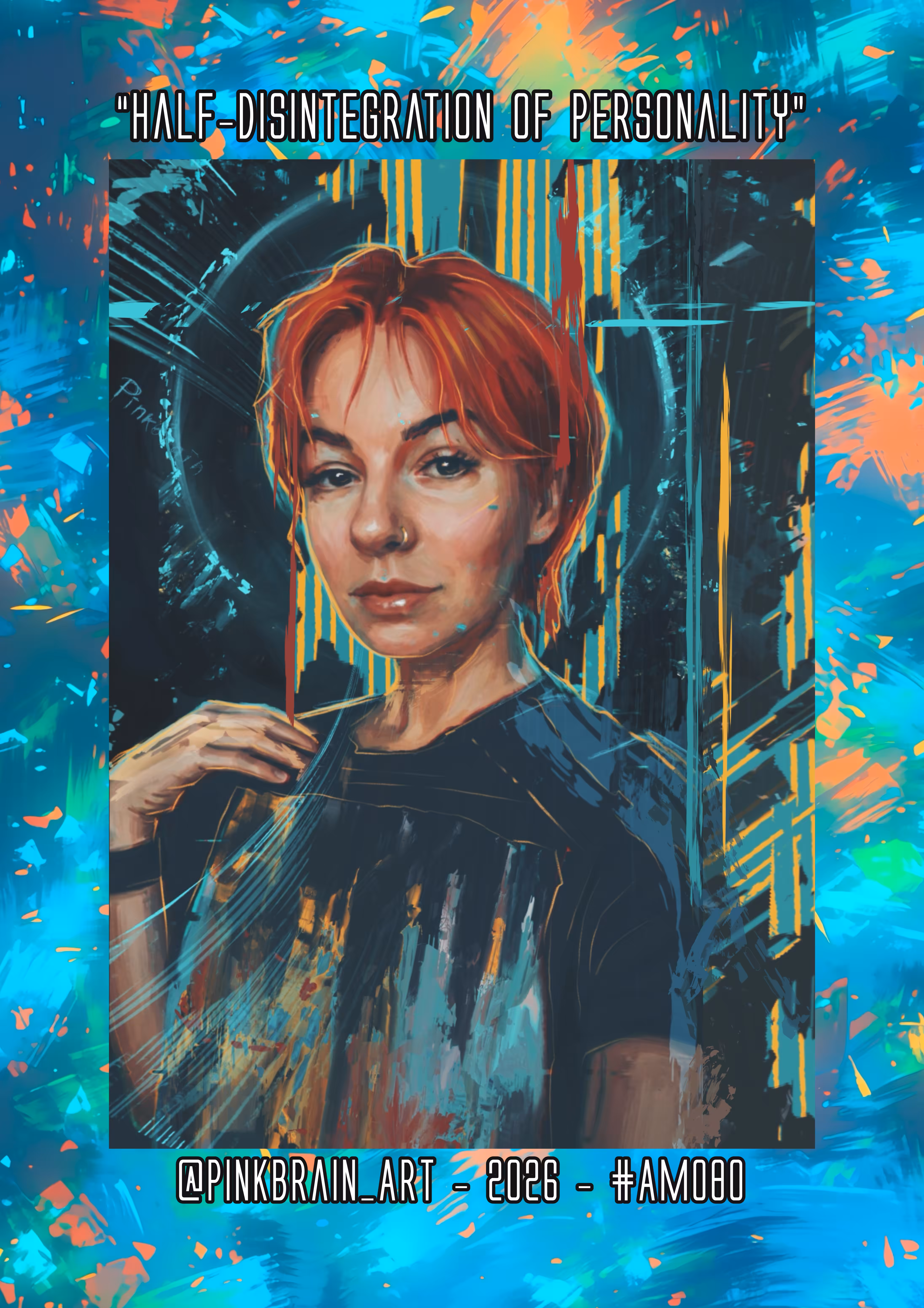 Half-disintegration of Personality by PinkBrain_art
