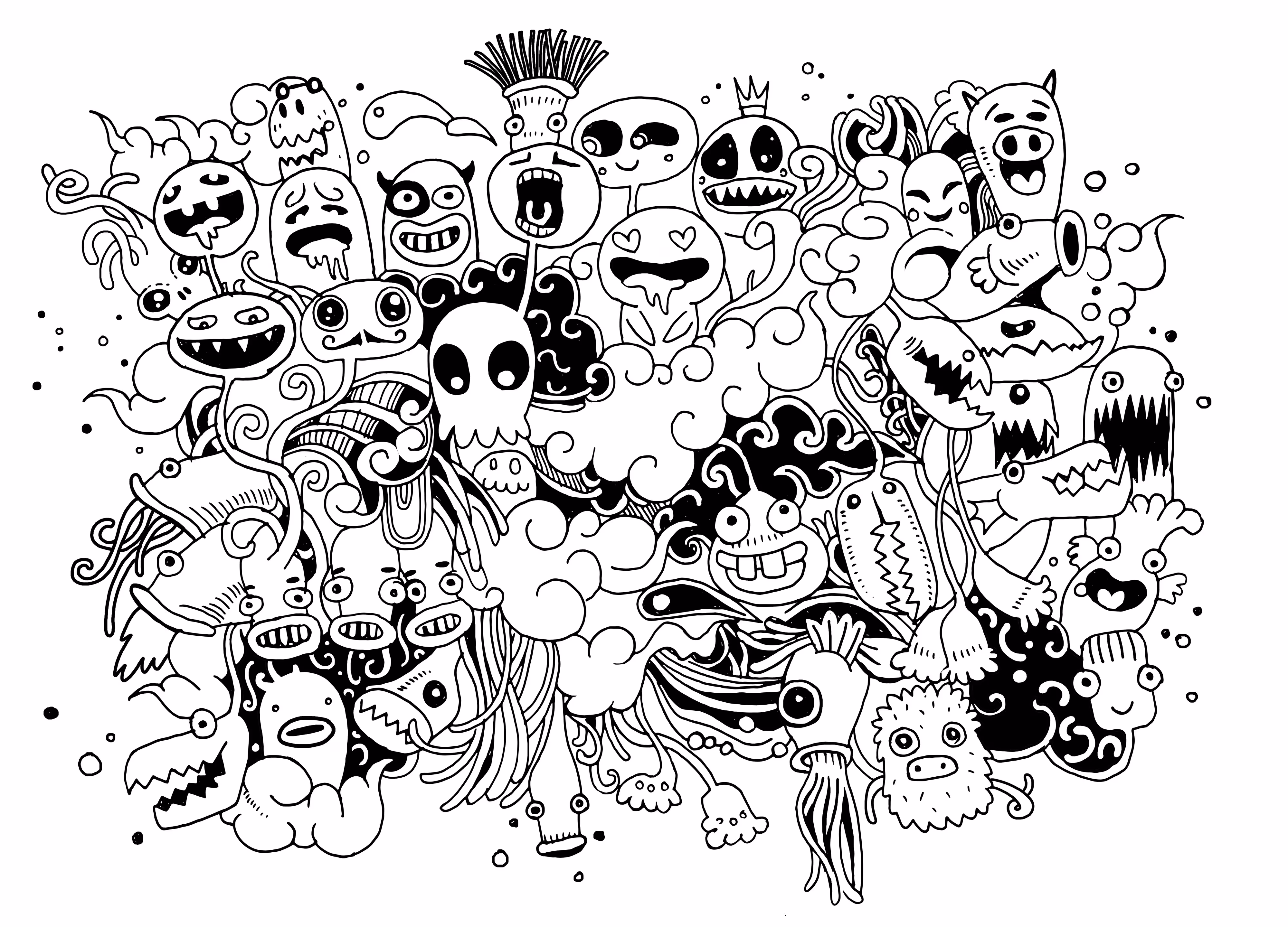 Monster Doodle