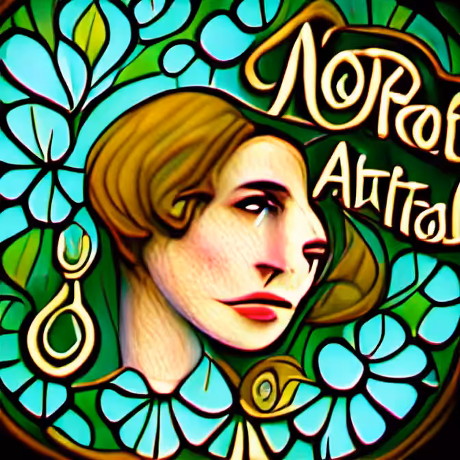 Art Nouveau Portrait 7
