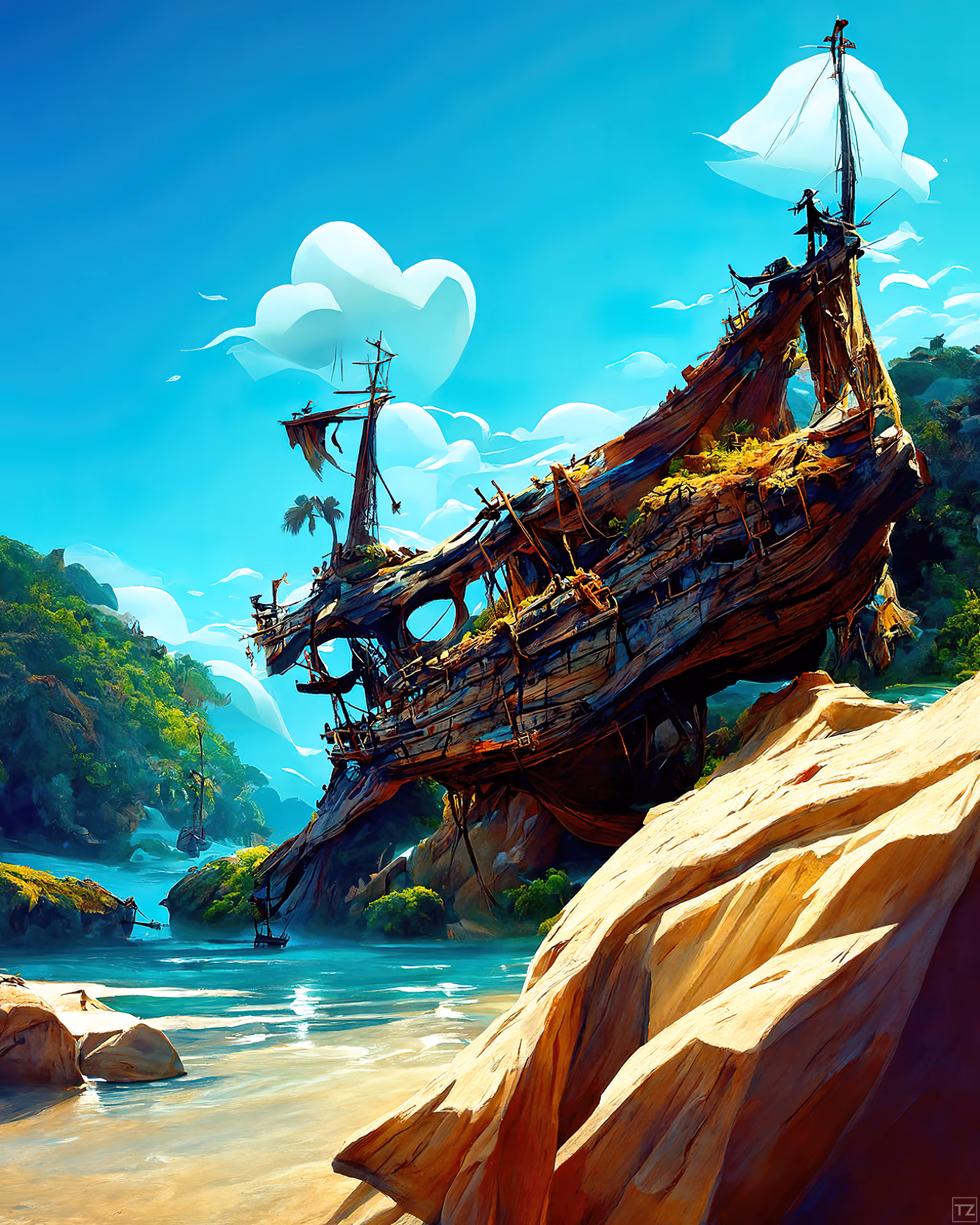 Pirate wreck #3