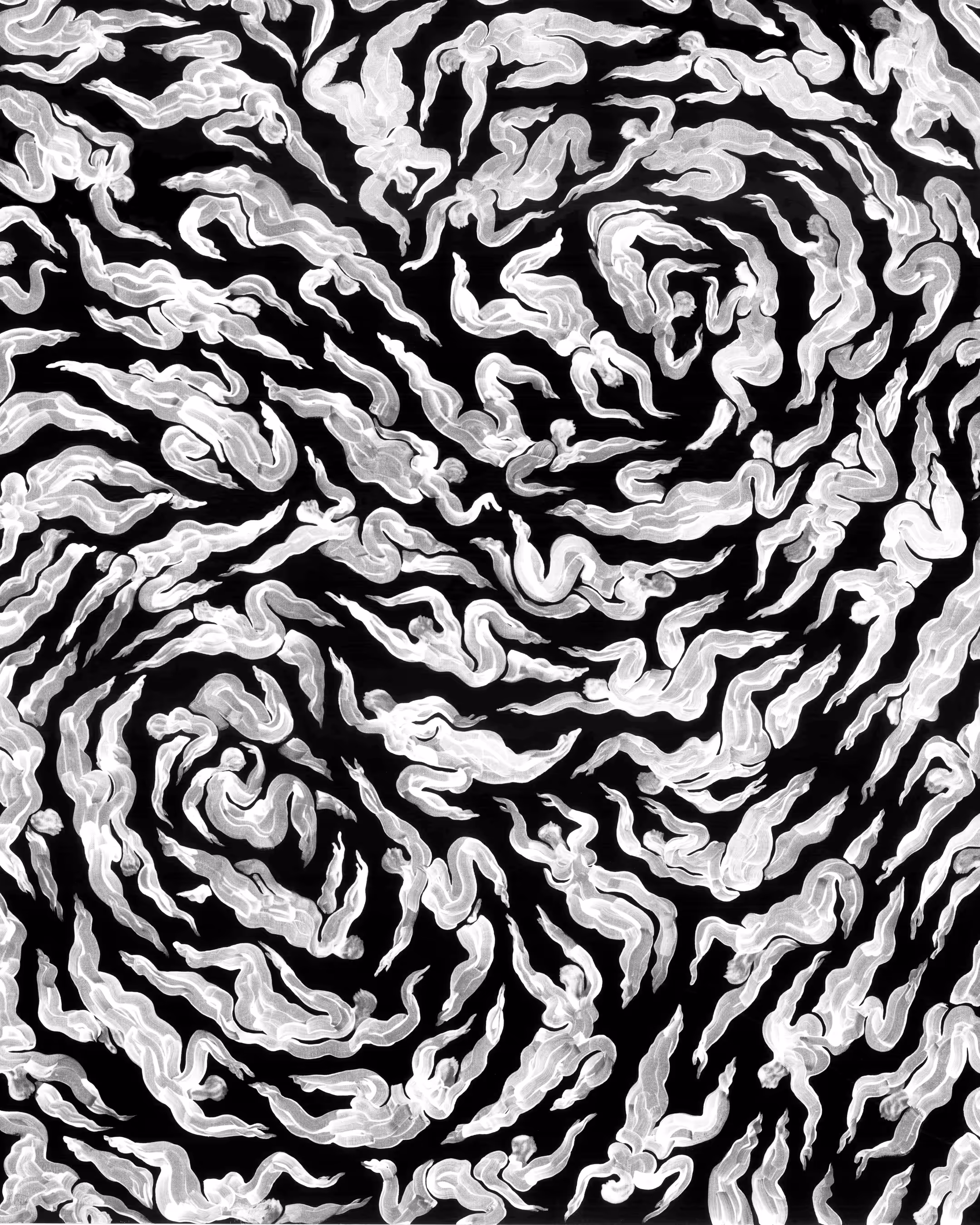 III `DOUBLE BLCK ESPIRAL´ People Into Waves Serie 