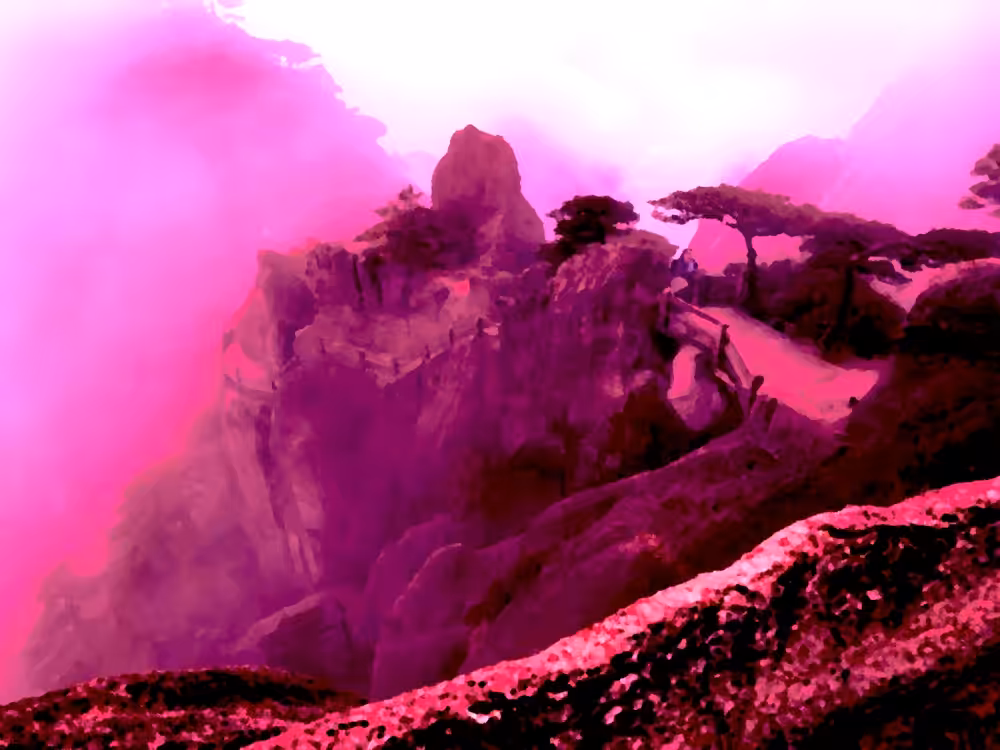 The cliff