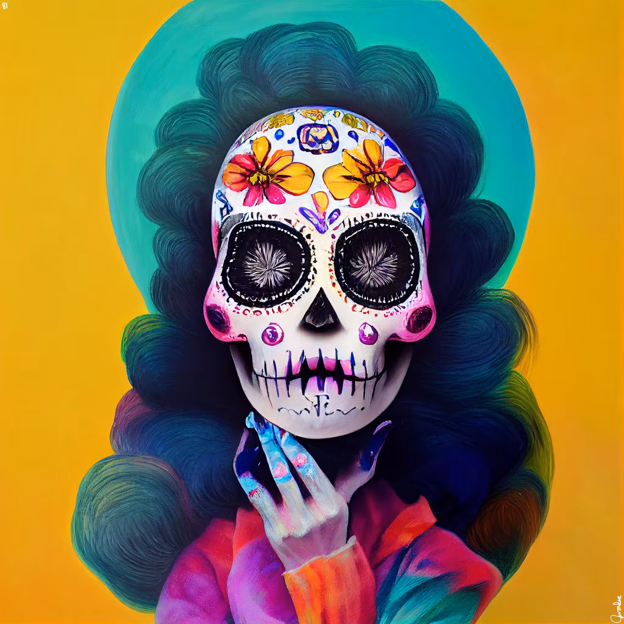 sugar skull #81