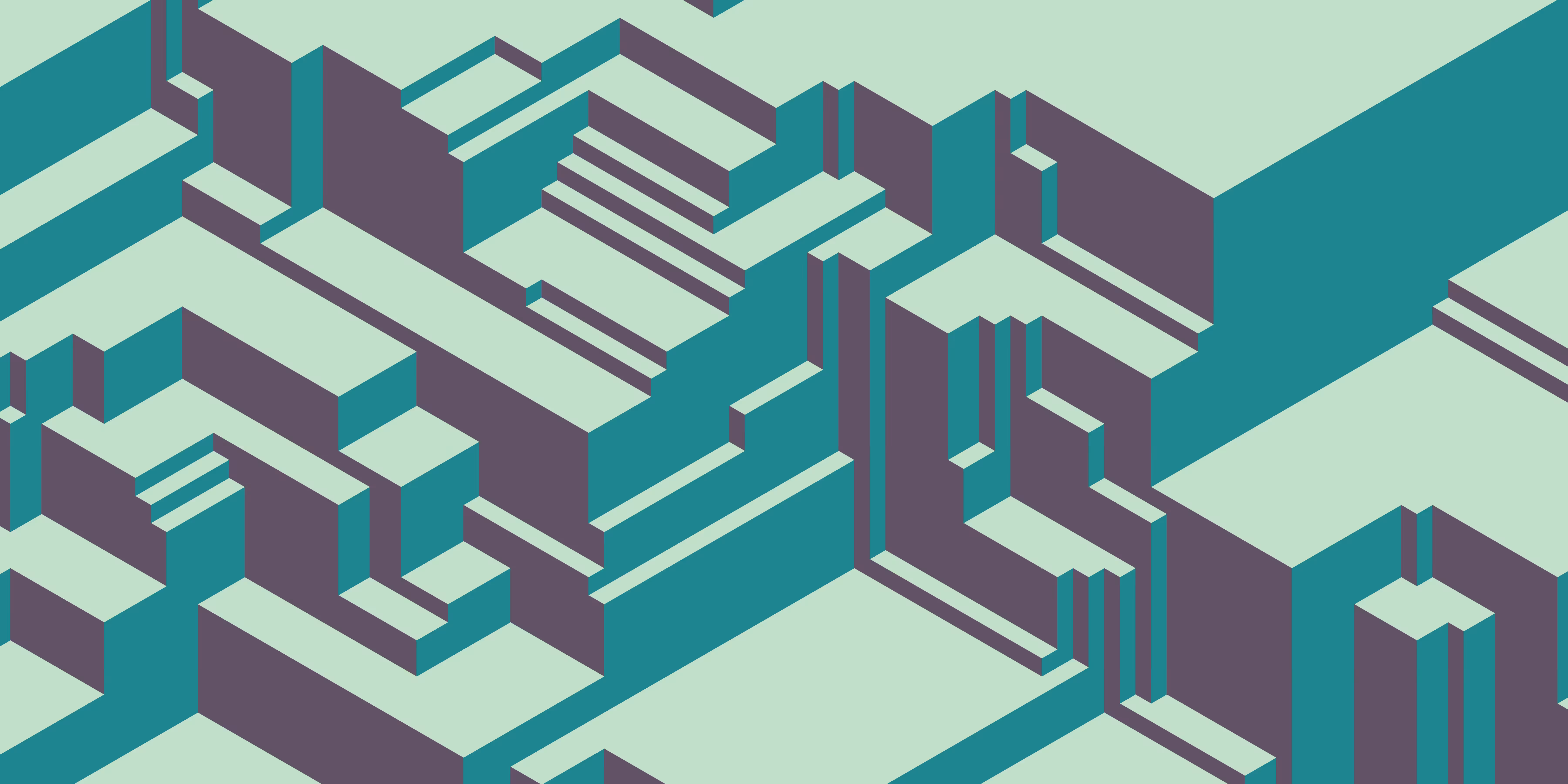 Isometric Patterns II: "wish i lived there"