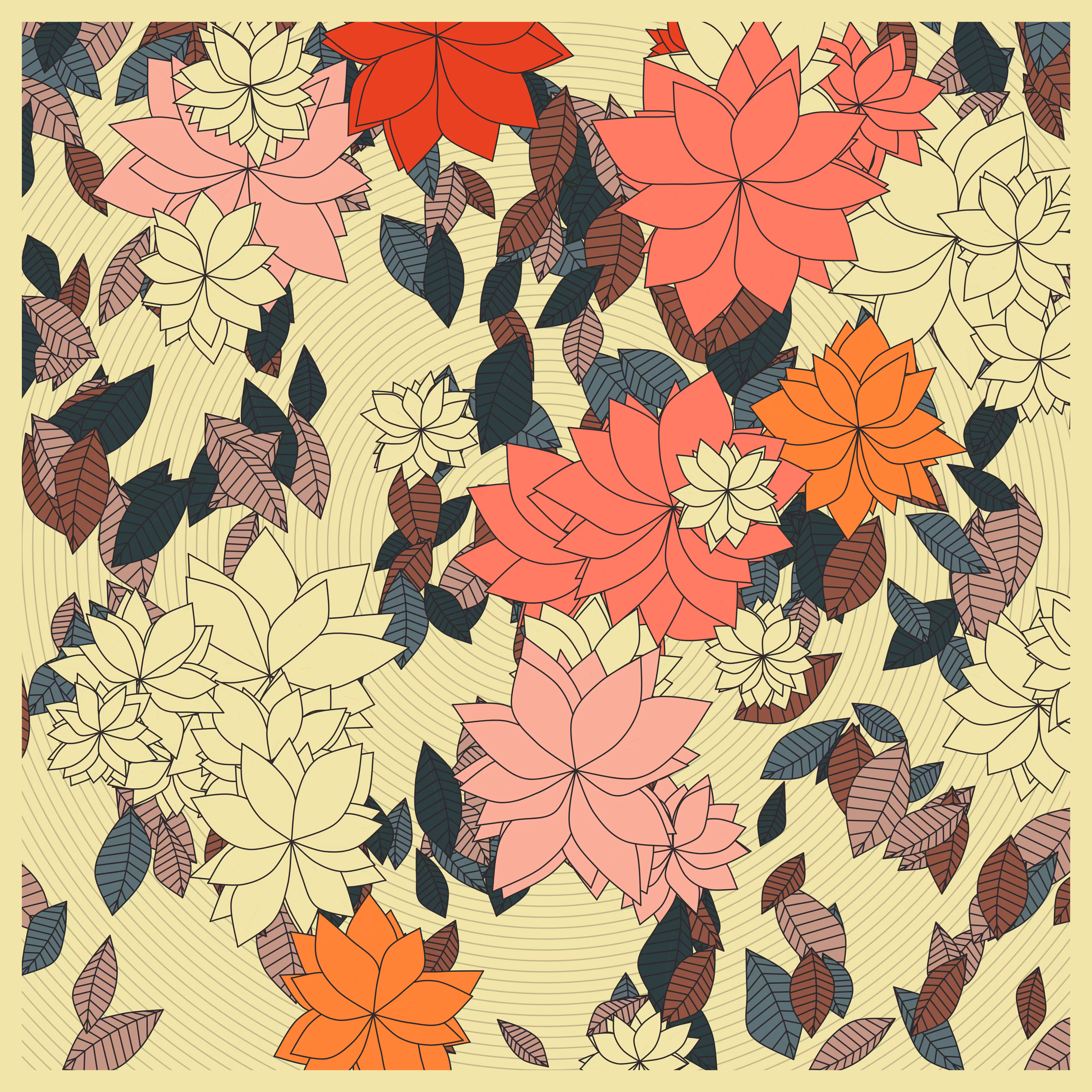 Fleurs dans le vent #7