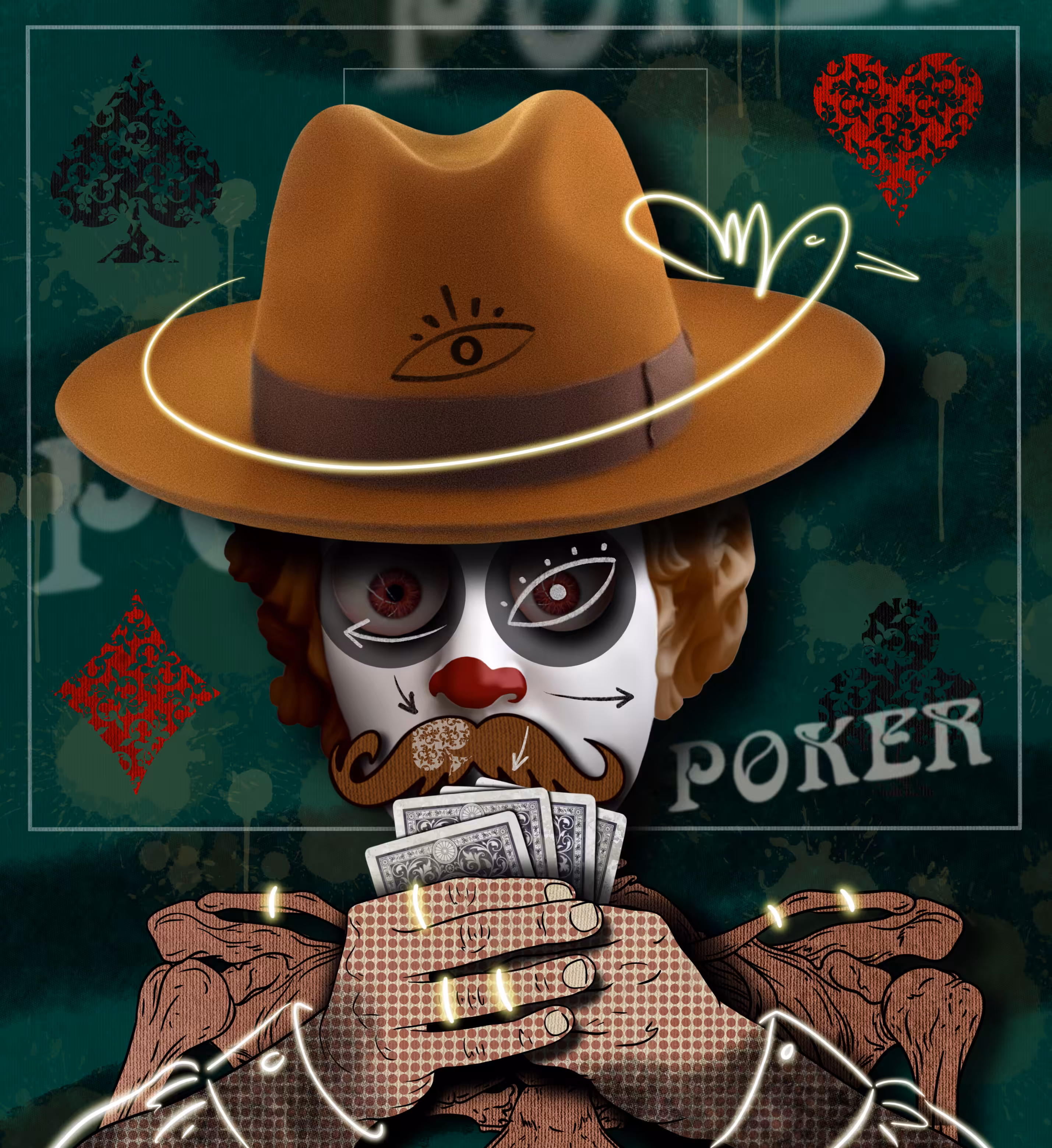 HUMANOID serial 2 #047 Poker