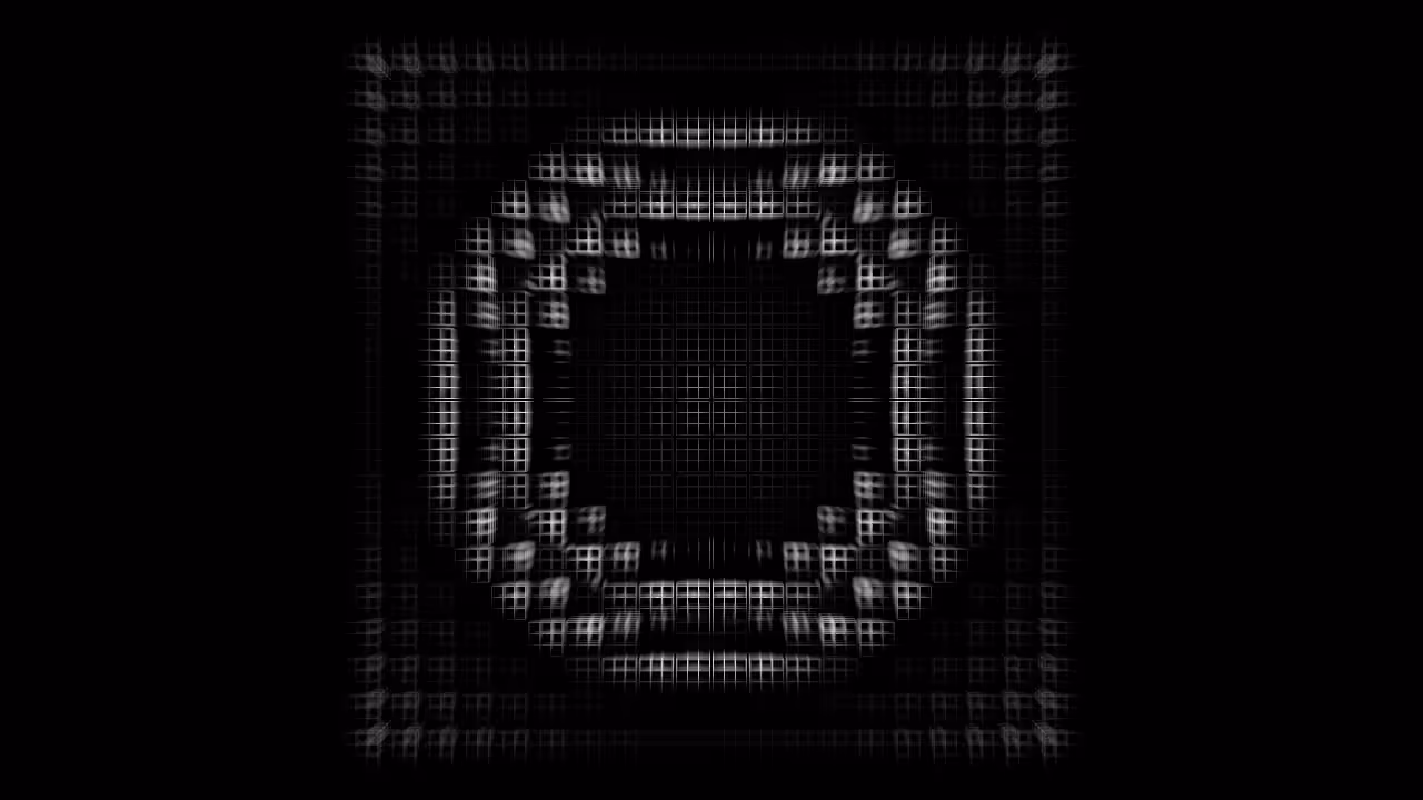 Generative composition 09 [Cubegrid]