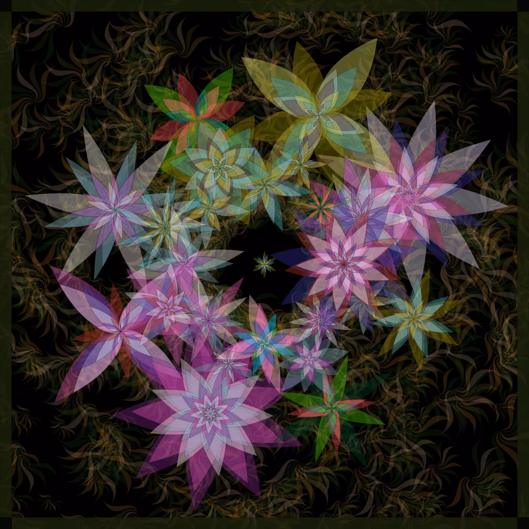 Bezier Garden #90
