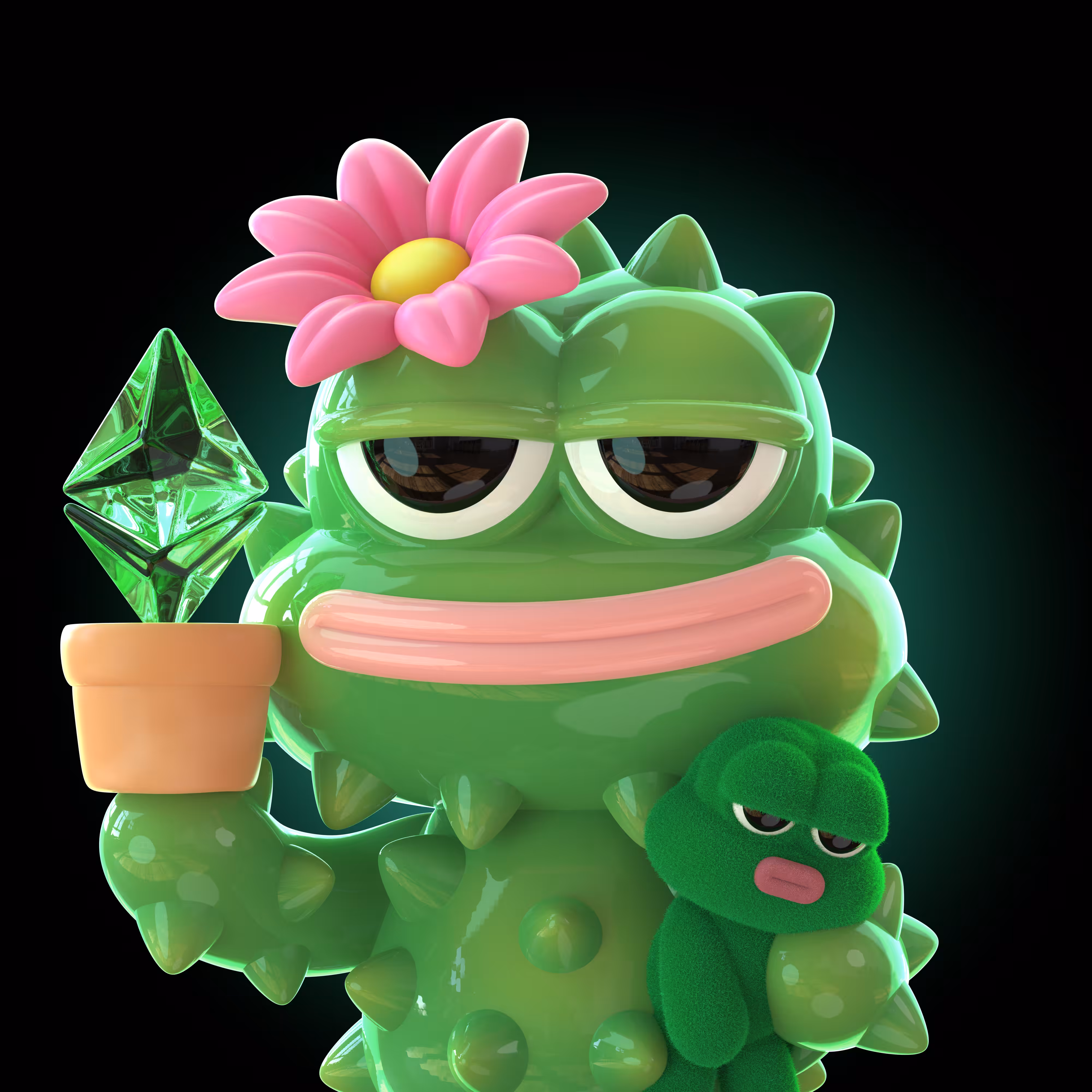 030 Frogie - Cactus