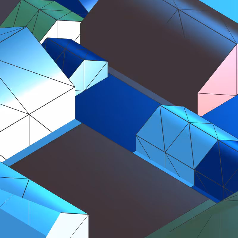 Geometric city #363