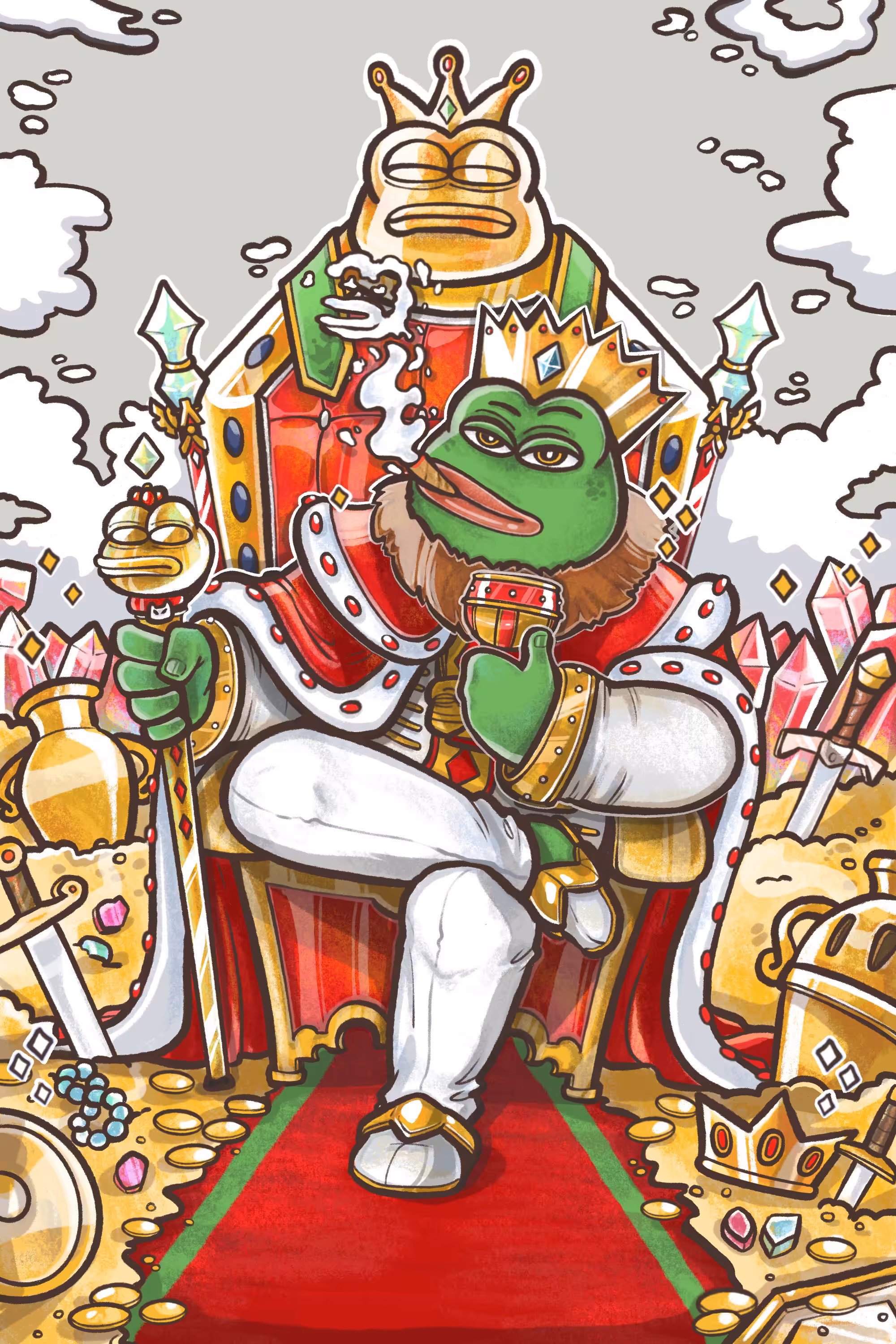 KING PEPE II 👑🐸