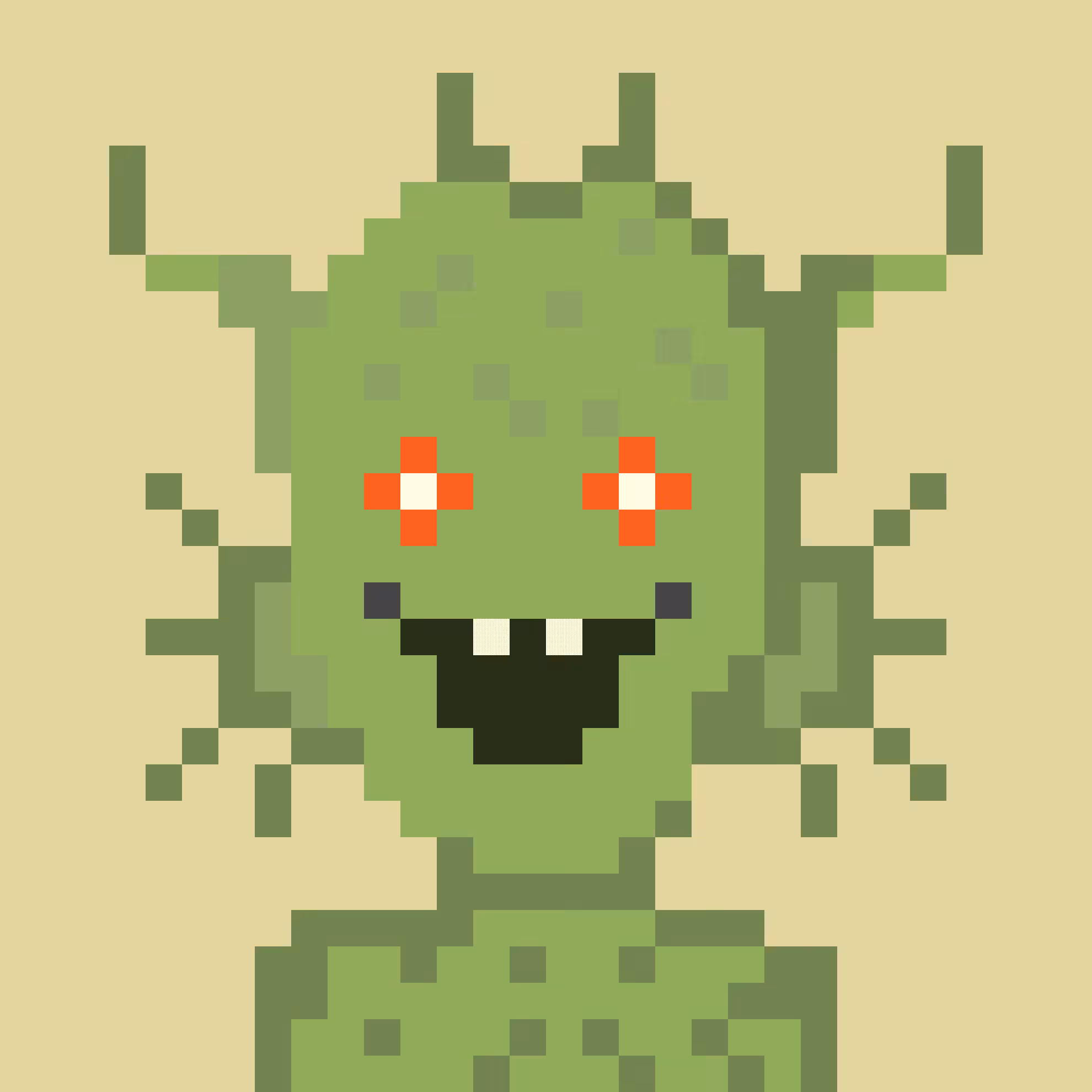 Pixel Head #S257