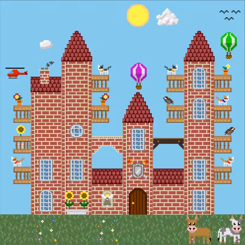 2D Mansion #965