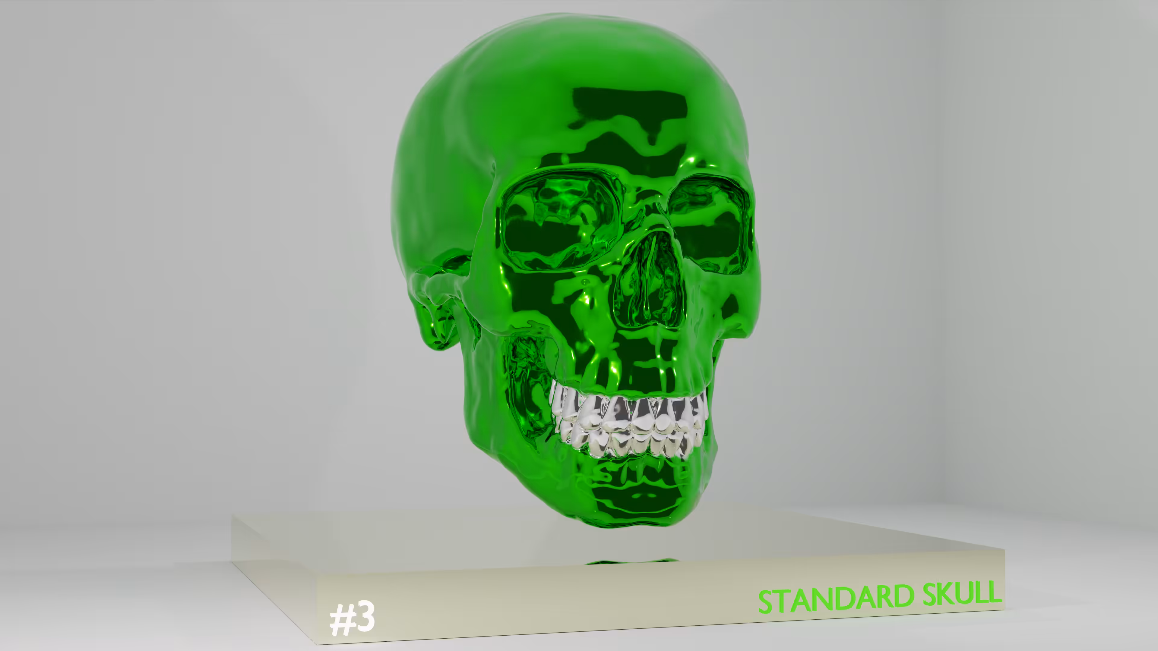 GREEN SKULL
