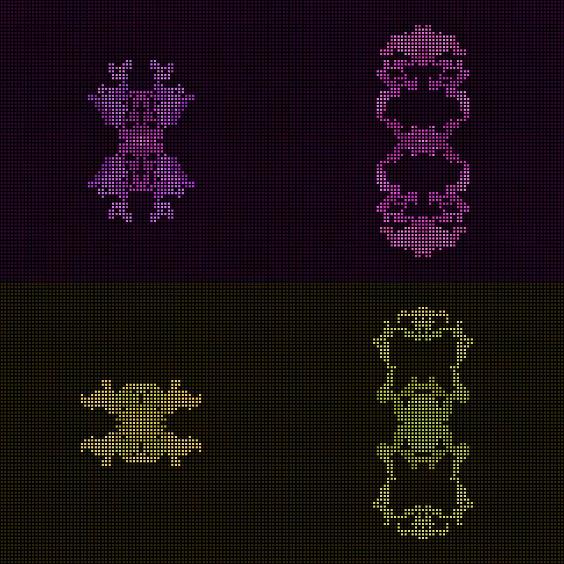 Dither Creatures 2x2 #59